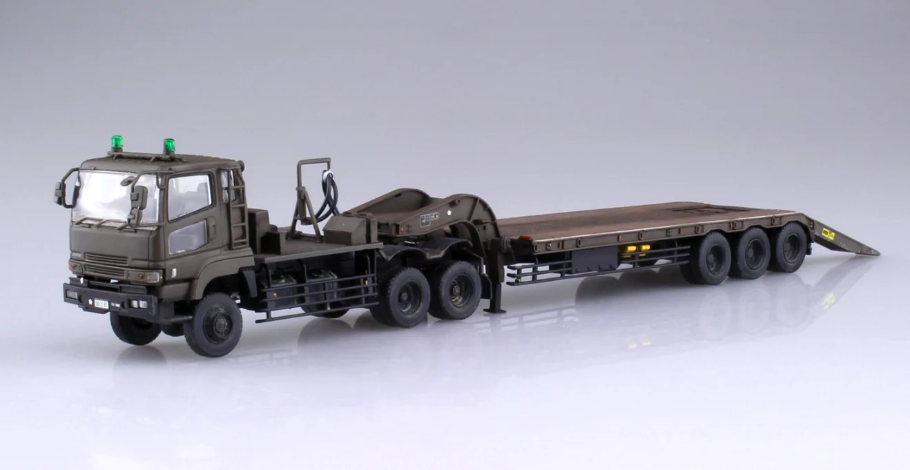 Aoshima 1/72 JGSDF Type 73 Heavy Tank Transporter - Image 2