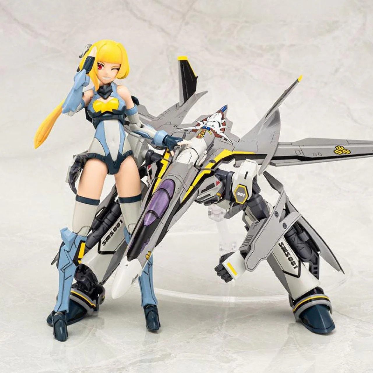 Aoshima 57216 ACKS MC-01 V.F.G Macross F VF-25S Messiah Non-scale kit - Image 3