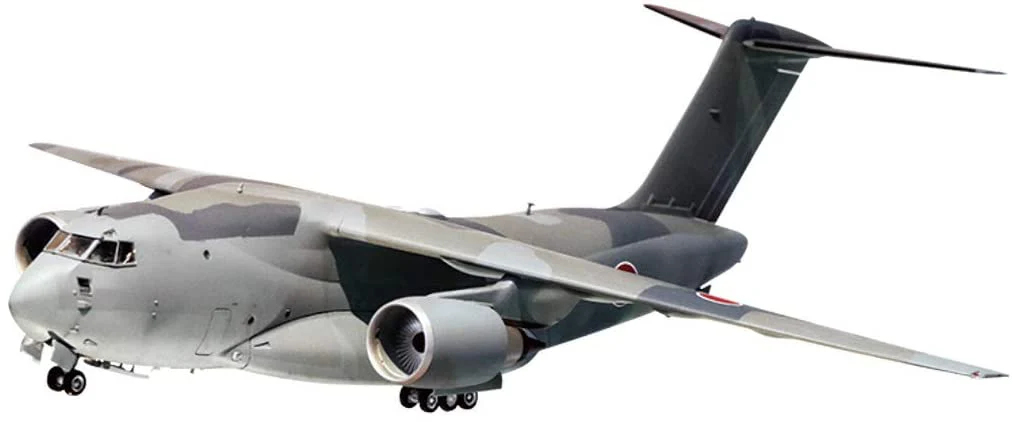 Aoshima Aircraft Series No.3 55083 JASDF C-2 Military Transport 1/144 Scale Kit - Image 5