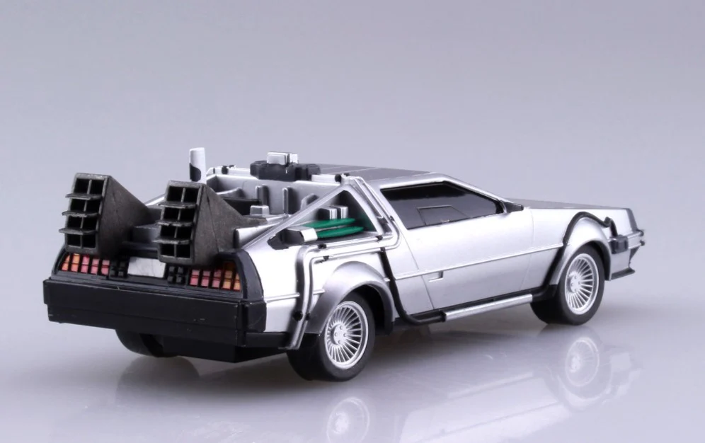 Aoshima Back To The Future 1/43 Pullback DELOREAN from PART 2 - Image 3
