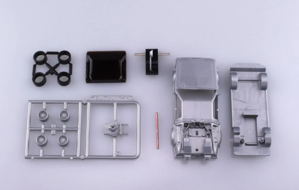 Aoshima Back To The Future 1/43 Pullback DELOREAN from PART 2 - Image 5