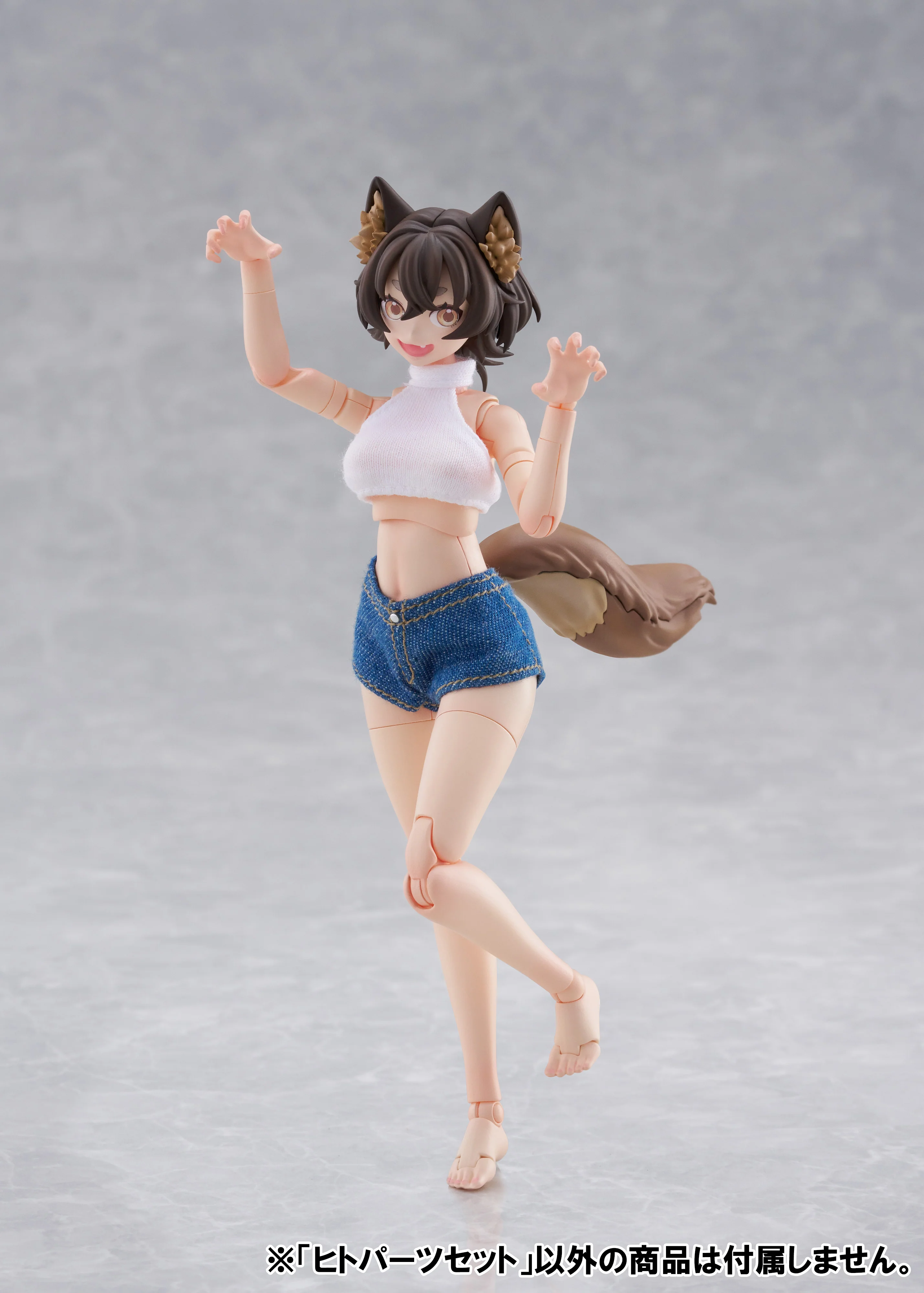 Aoshima Kemopla #KO-01R, Human Parts Set [Color A] - Image 7