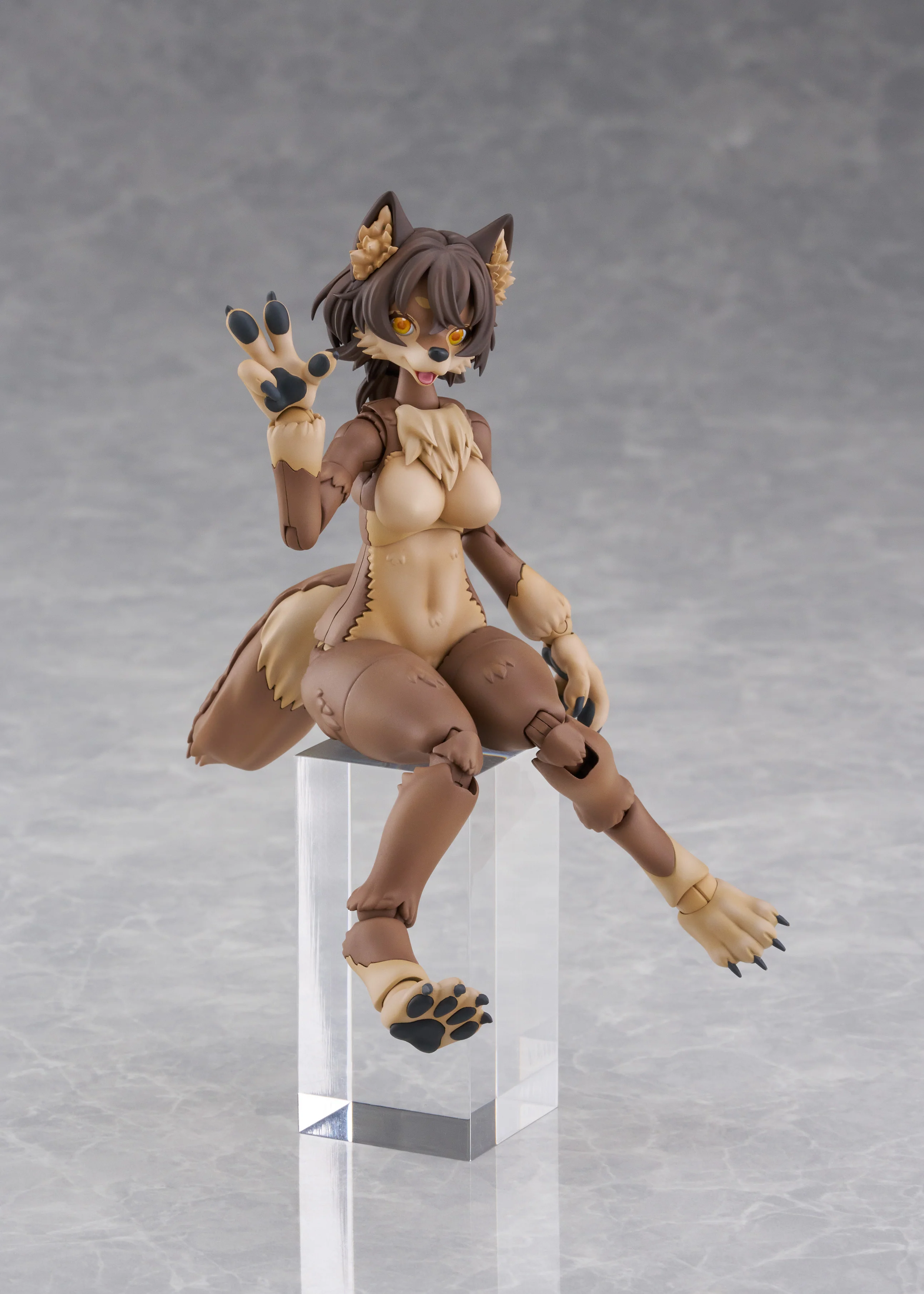 Aoshima Kemopla #KP-02R, Japanese Wolf - Image 6