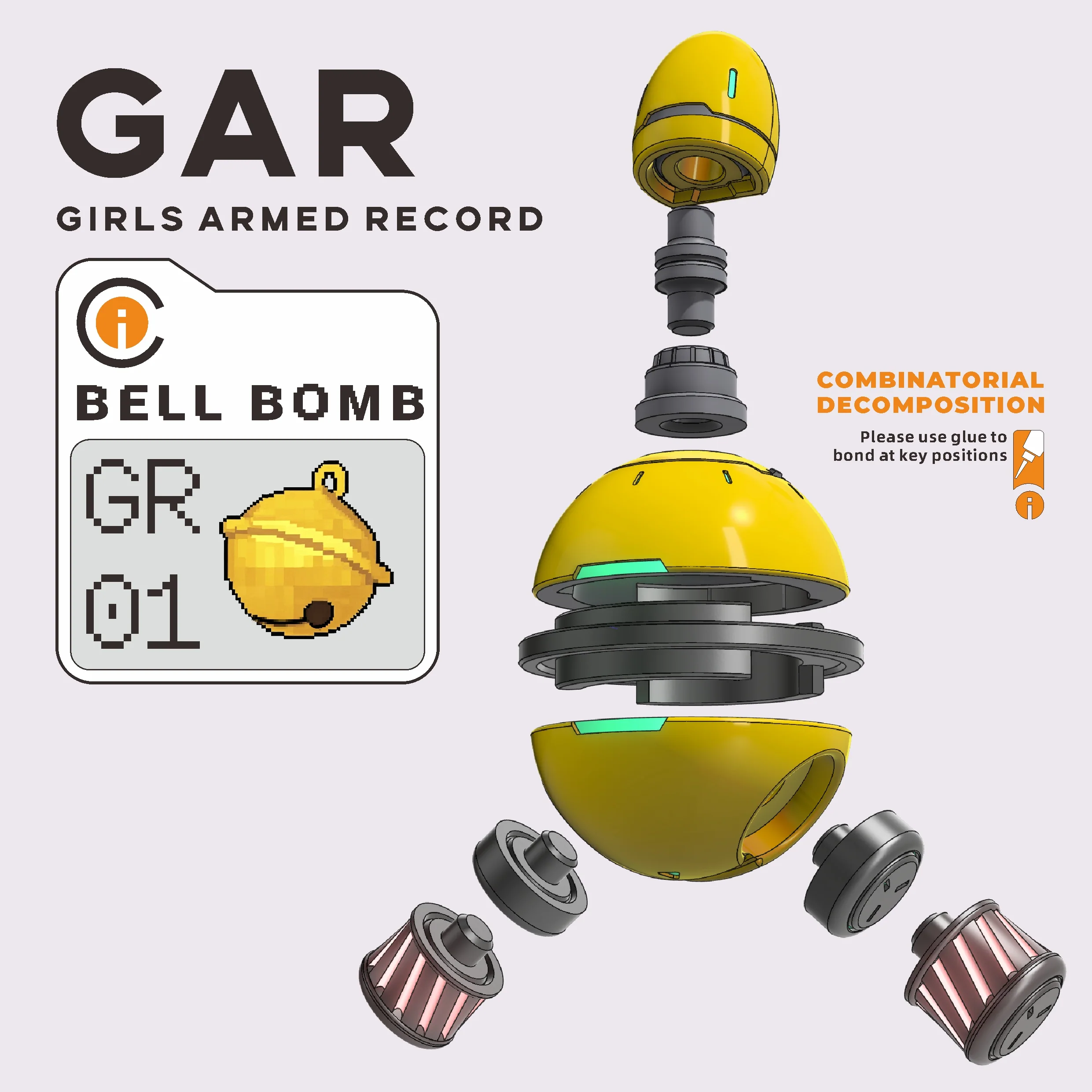 Apex 3D Detailed Parts GZS GR-01 - Image 2
