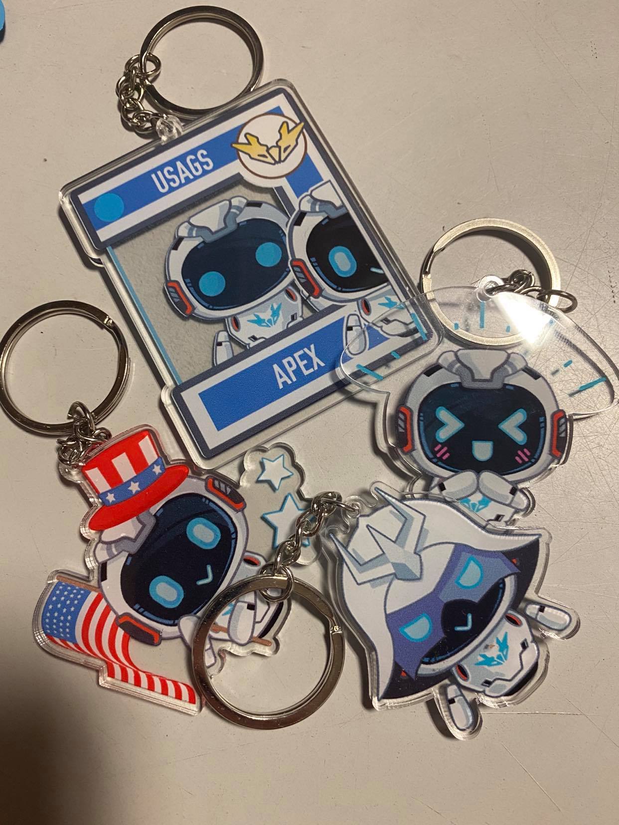 Apex Collecting Acrylic Key Chain - Image 3