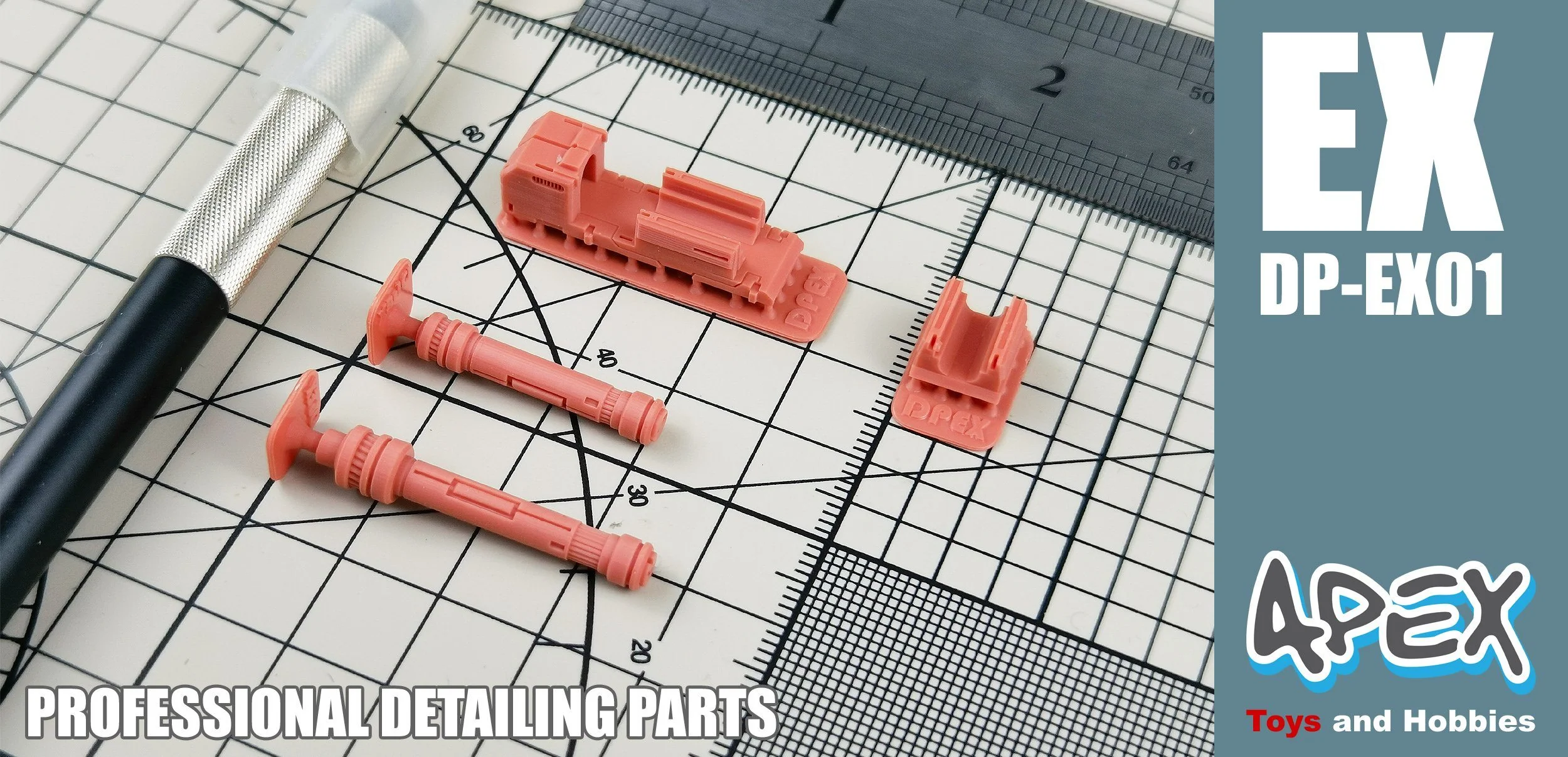 Apex Detailing Parts DP-X001 Beam Saber 1/100 1/144 - Image 2