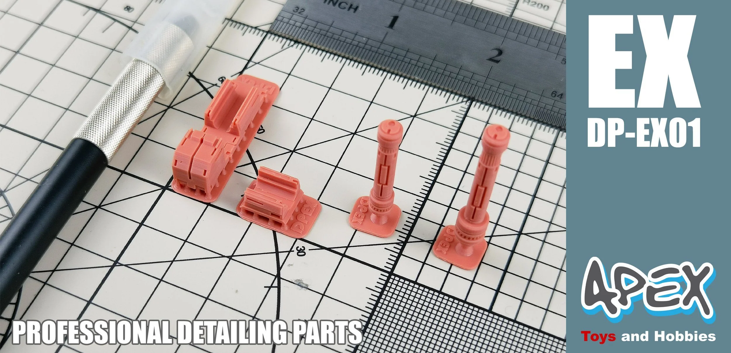 Apex Detailing Parts DP-X001 Beam Saber 1/100 1/144 - Image 3