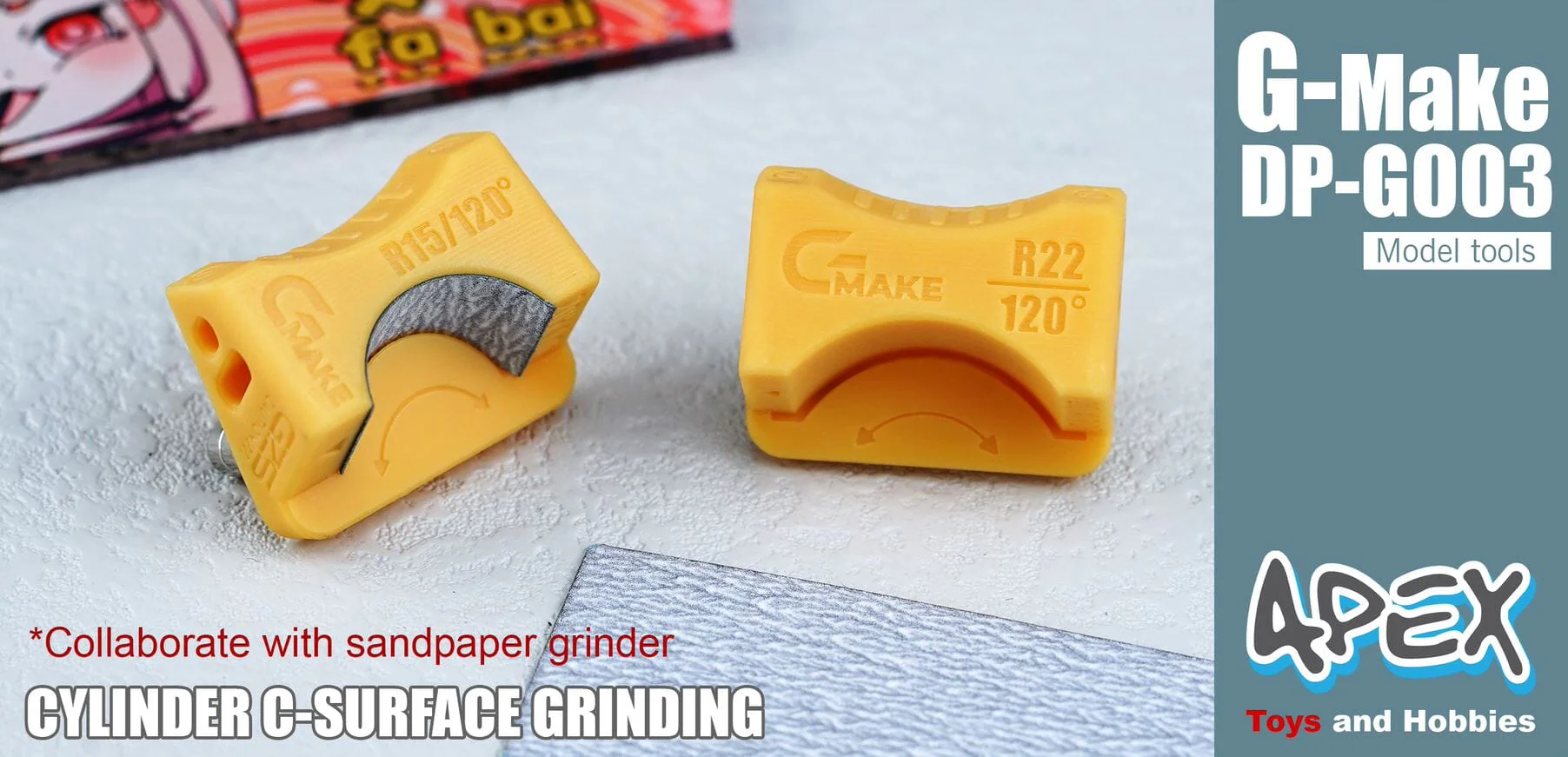 Apex Detailing Parts DP-G002 Cylinder C-Surface Grinding - Image 3