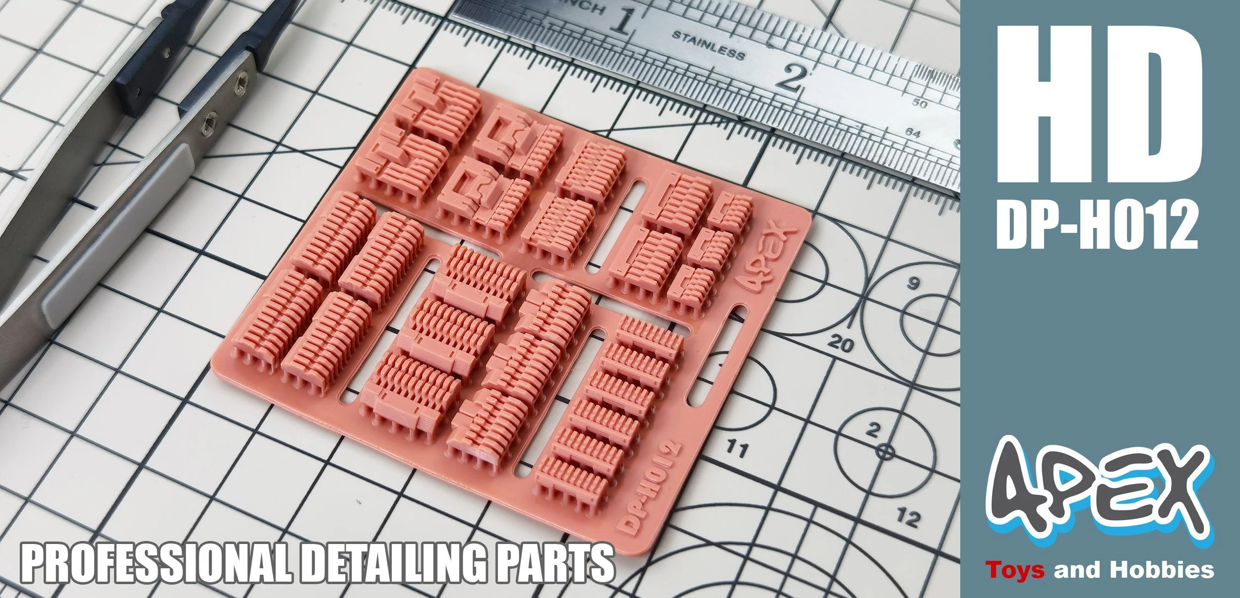 Apex Detailing Parts DP-H012 Detail Heat Sink Panel - Image 3