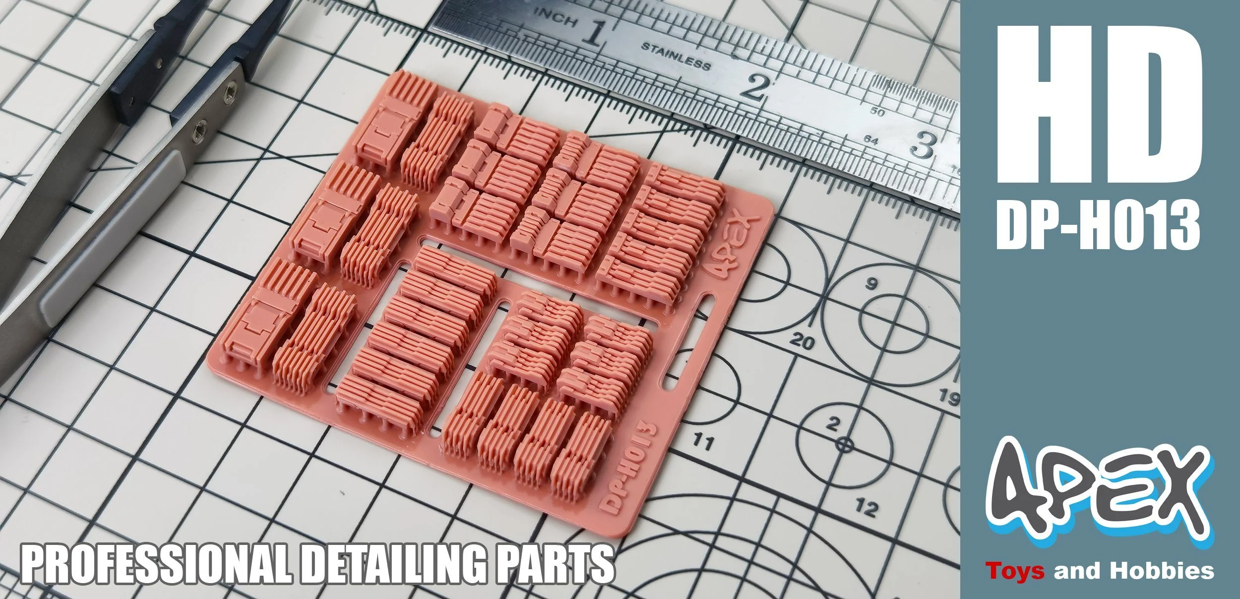 Apex Detailing Parts DP-H013 Detail Heat Sink Panel 2 - Image 3