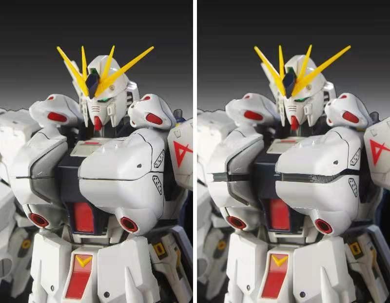 SJL Model 1/100 Outer Armor HWS Version for MG RX-93 Nu Gundam Ver.Ka - Image 12