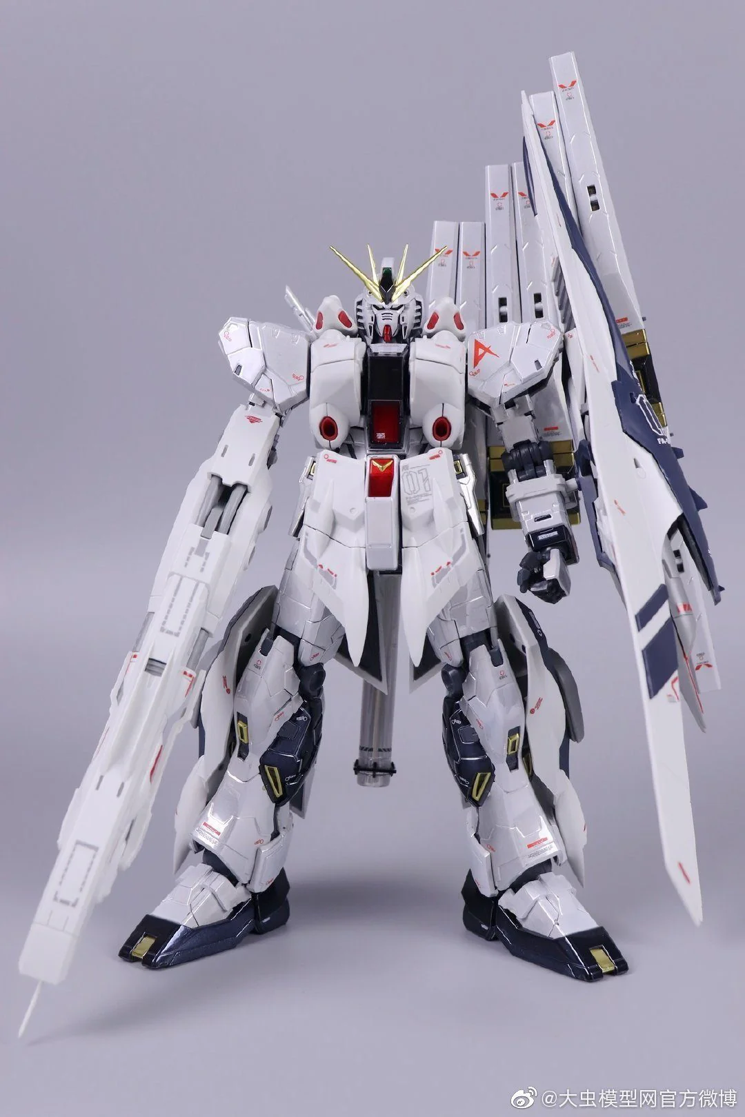 SJL Model 1/100 Outer Armor HWS Version for MG RX-93 Nu Gundam Ver.Ka - Image 2