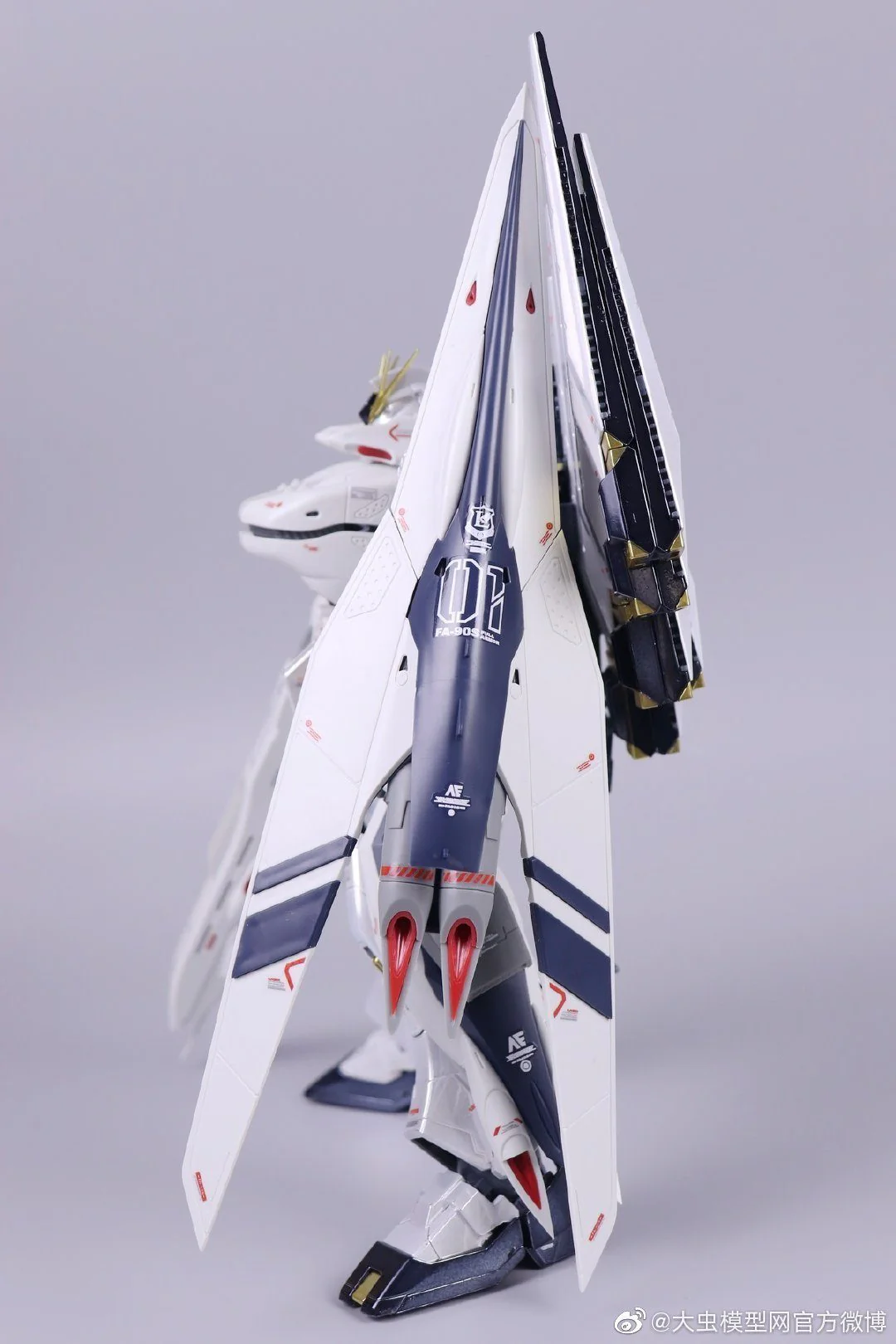 SJL Model 1/100 Outer Armor HWS Version for MG RX-93 Nu Gundam Ver.Ka - Image 5