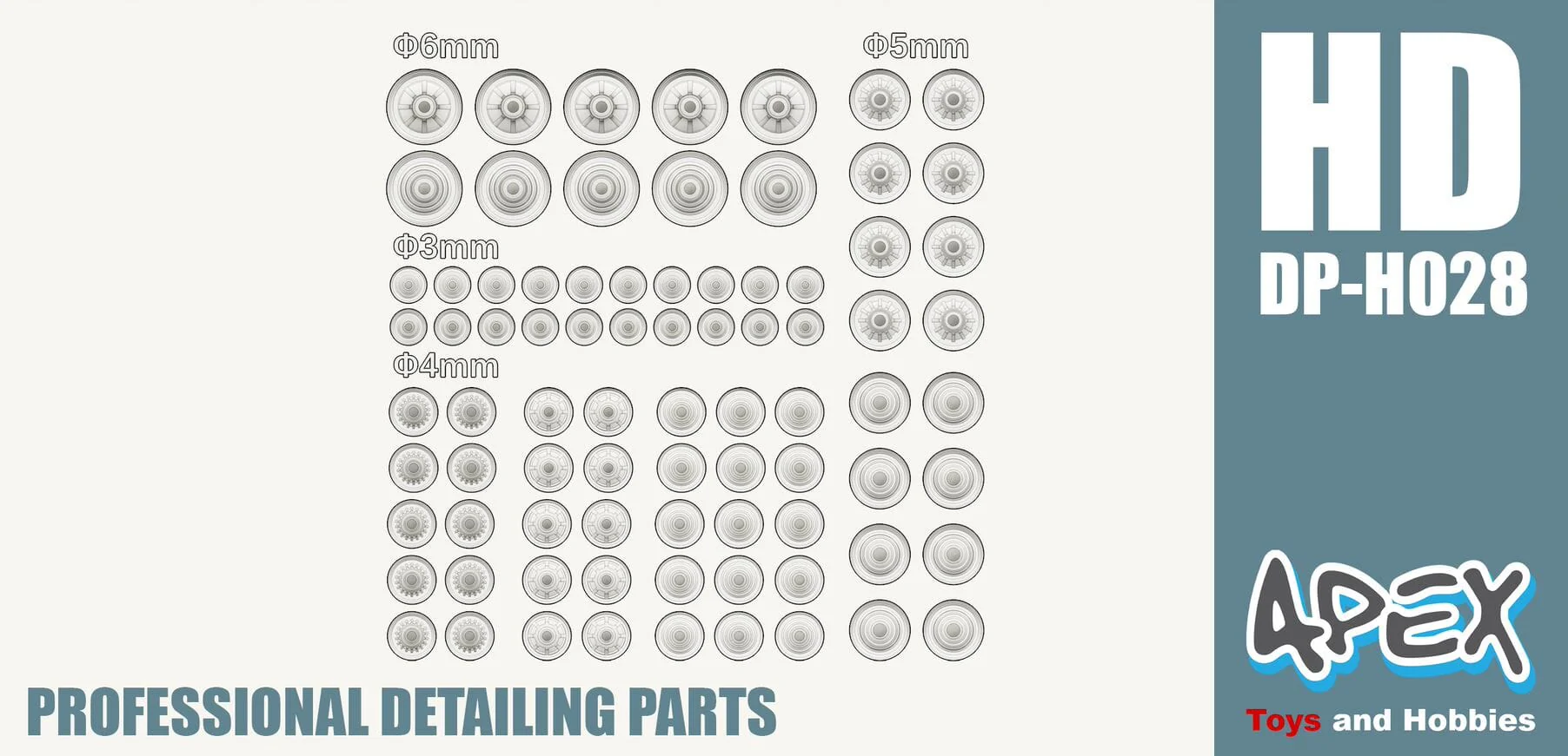 Apex Detailing Parts DP-H028 - Image 3