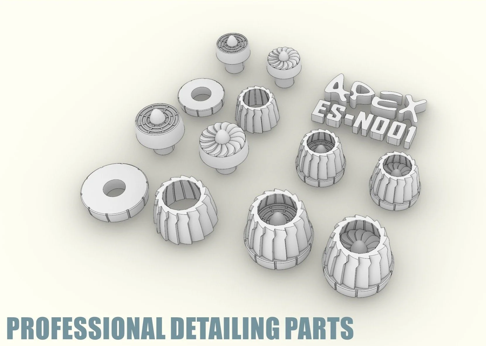 Apex Detailing Parts DP-N001 Detail Vernier