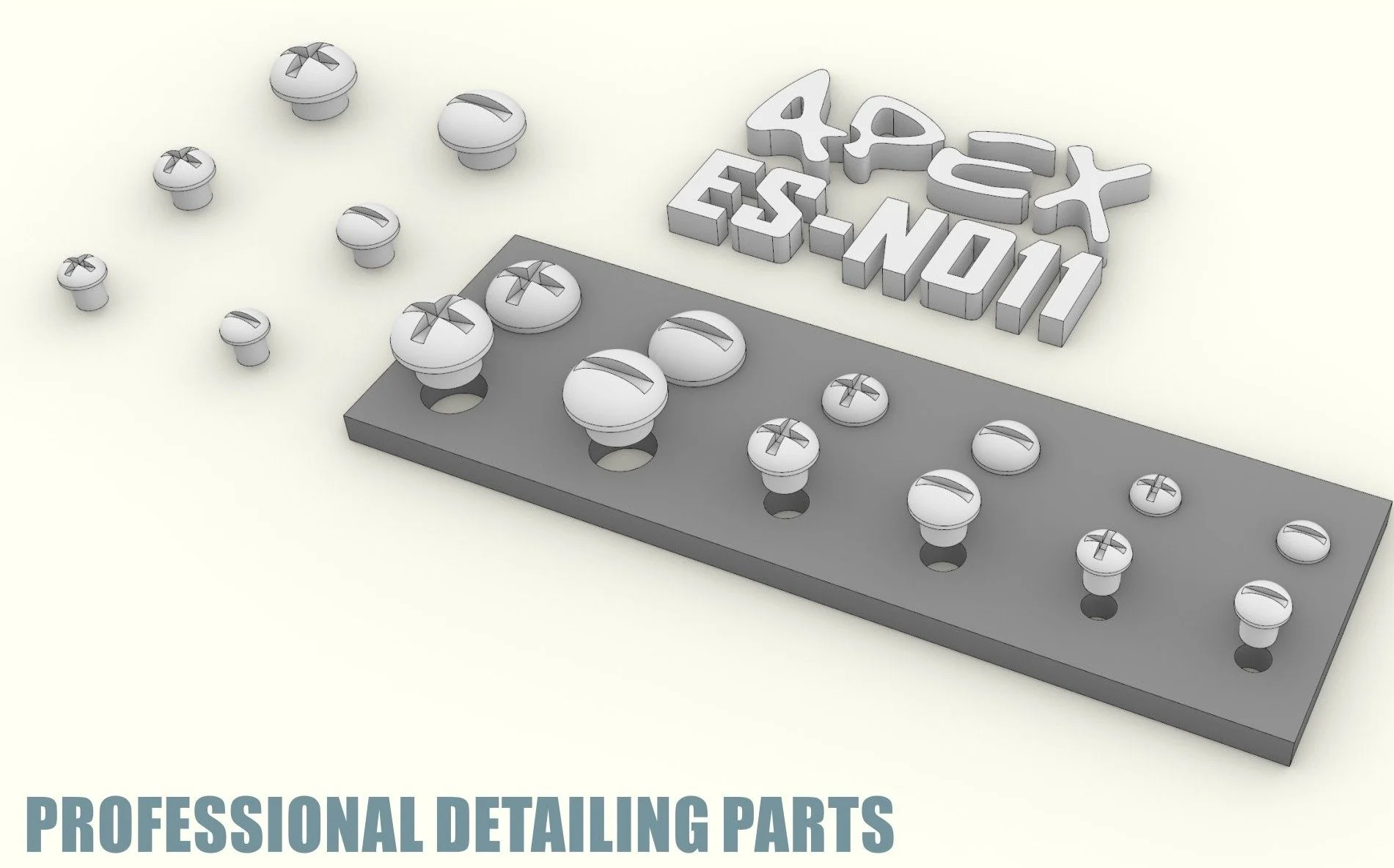 Apex Detailing Parts DP-N011 Detail minus mold 5