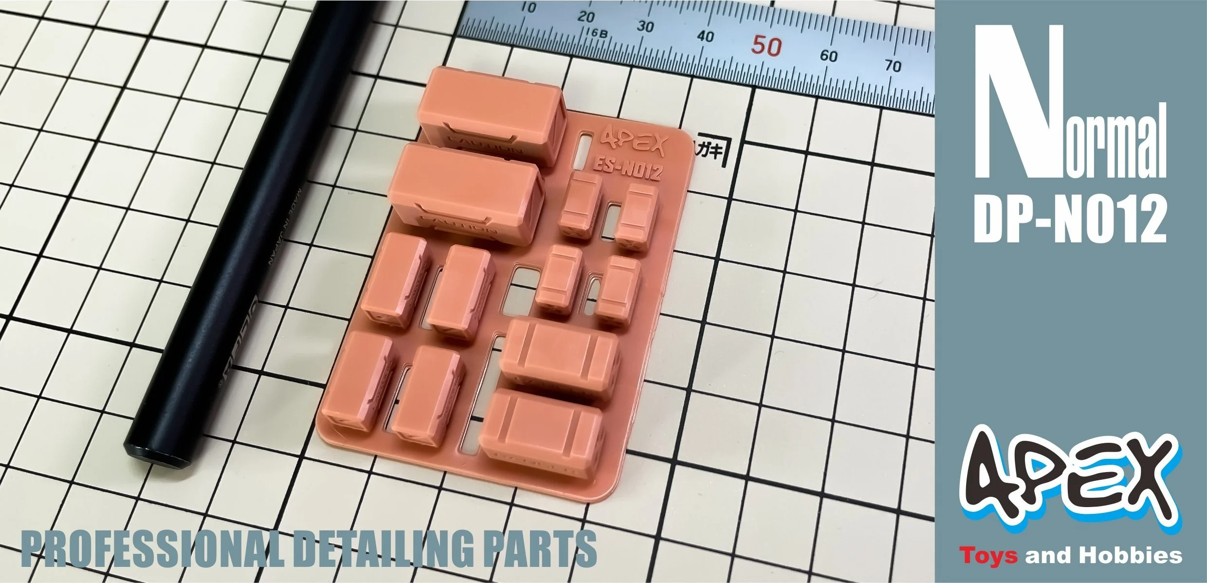 Apex Detailing Parts DP-N012 Detail Caution Containers - Image 2