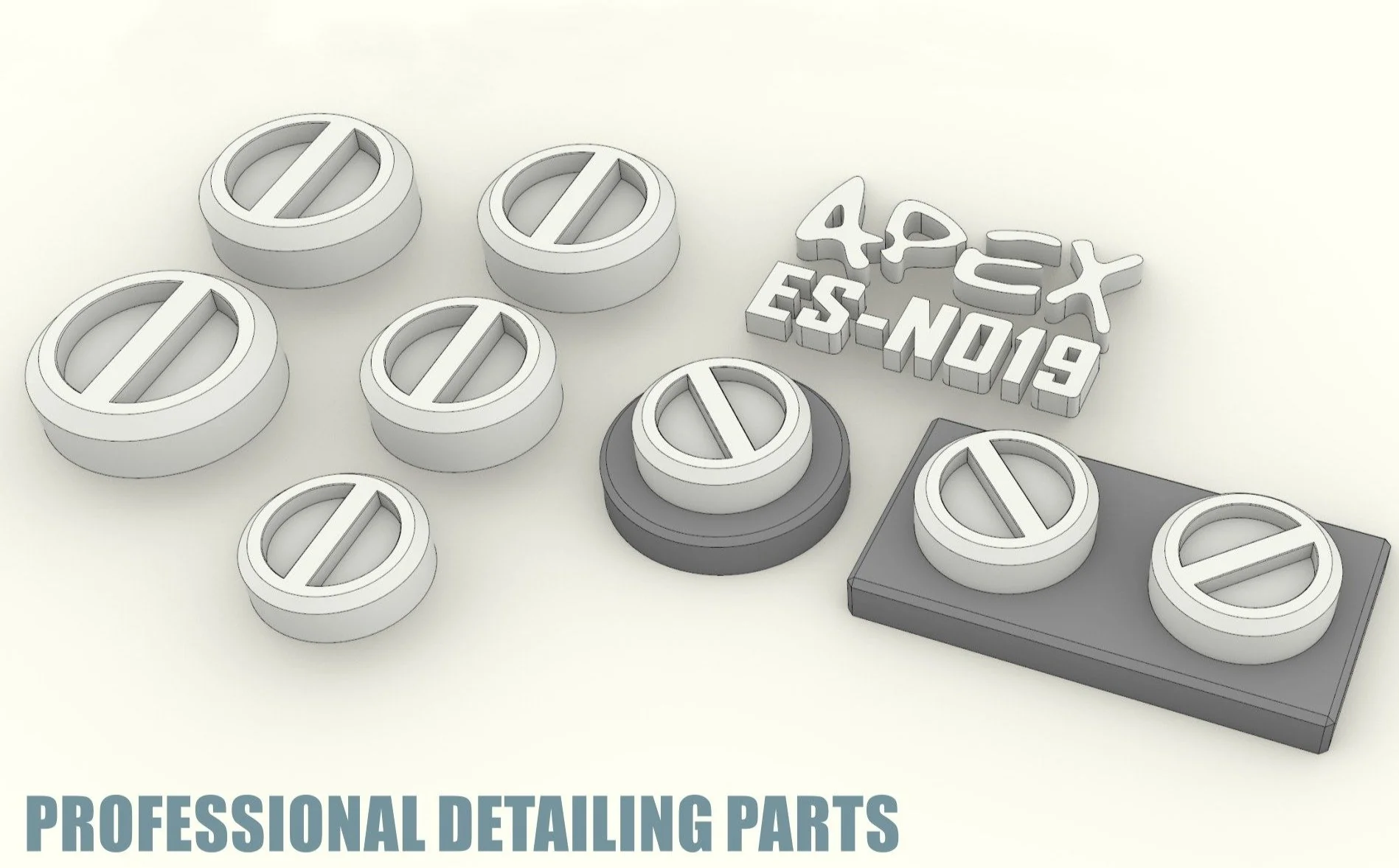 Apex Detailing Parts DP-N019 Detail Circle 2