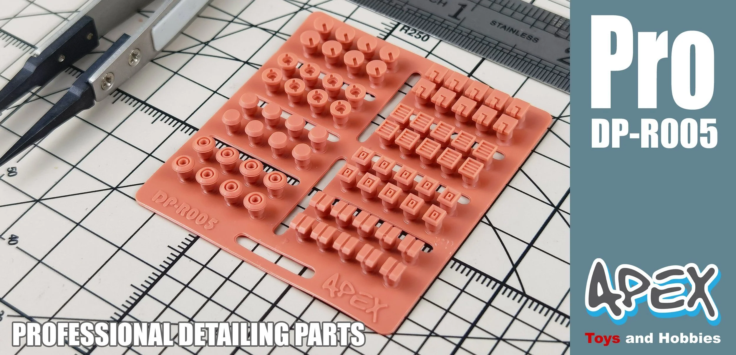 Apex Detailing Parts DP-R005 Minus Mold Detail Parts - Image 2