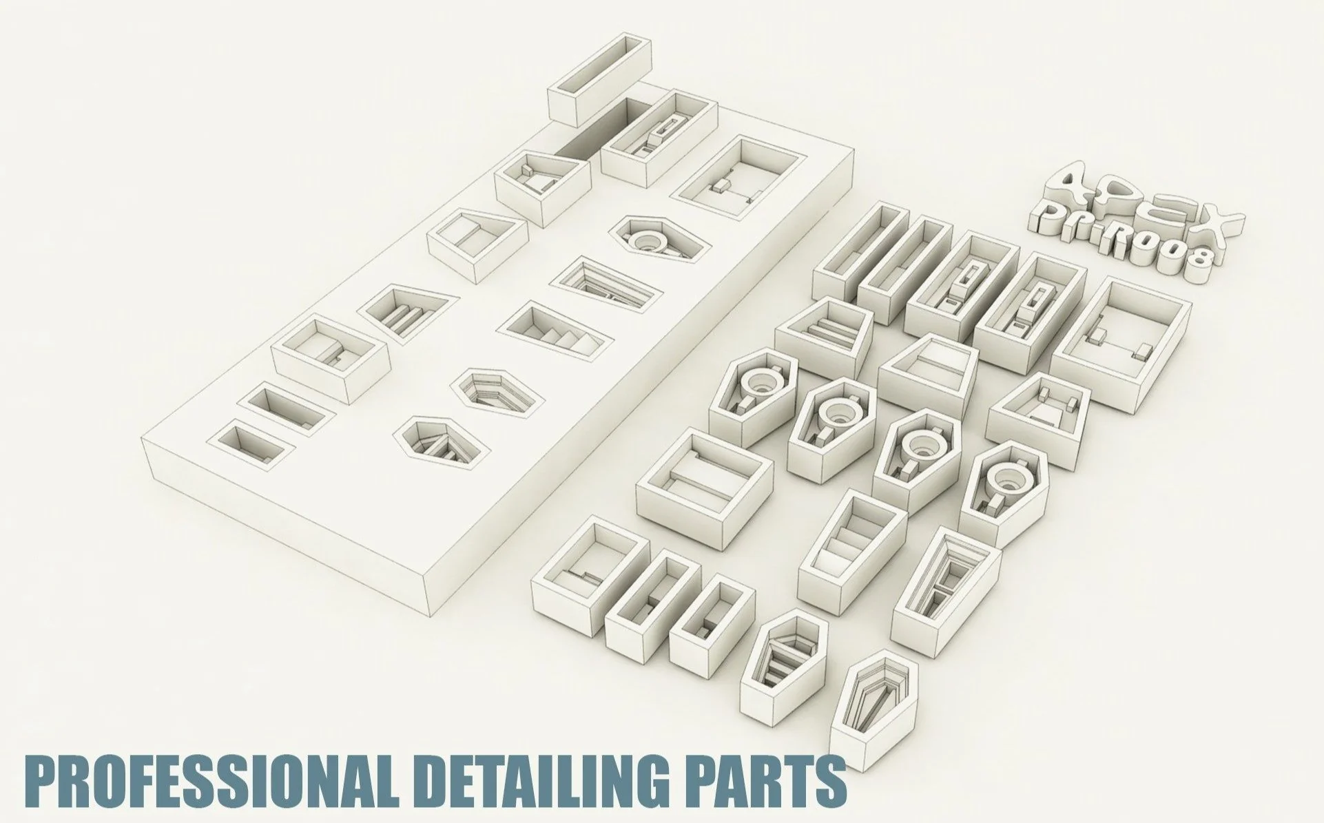 Apex Detailing Parts DP-R008 Panel insert 2