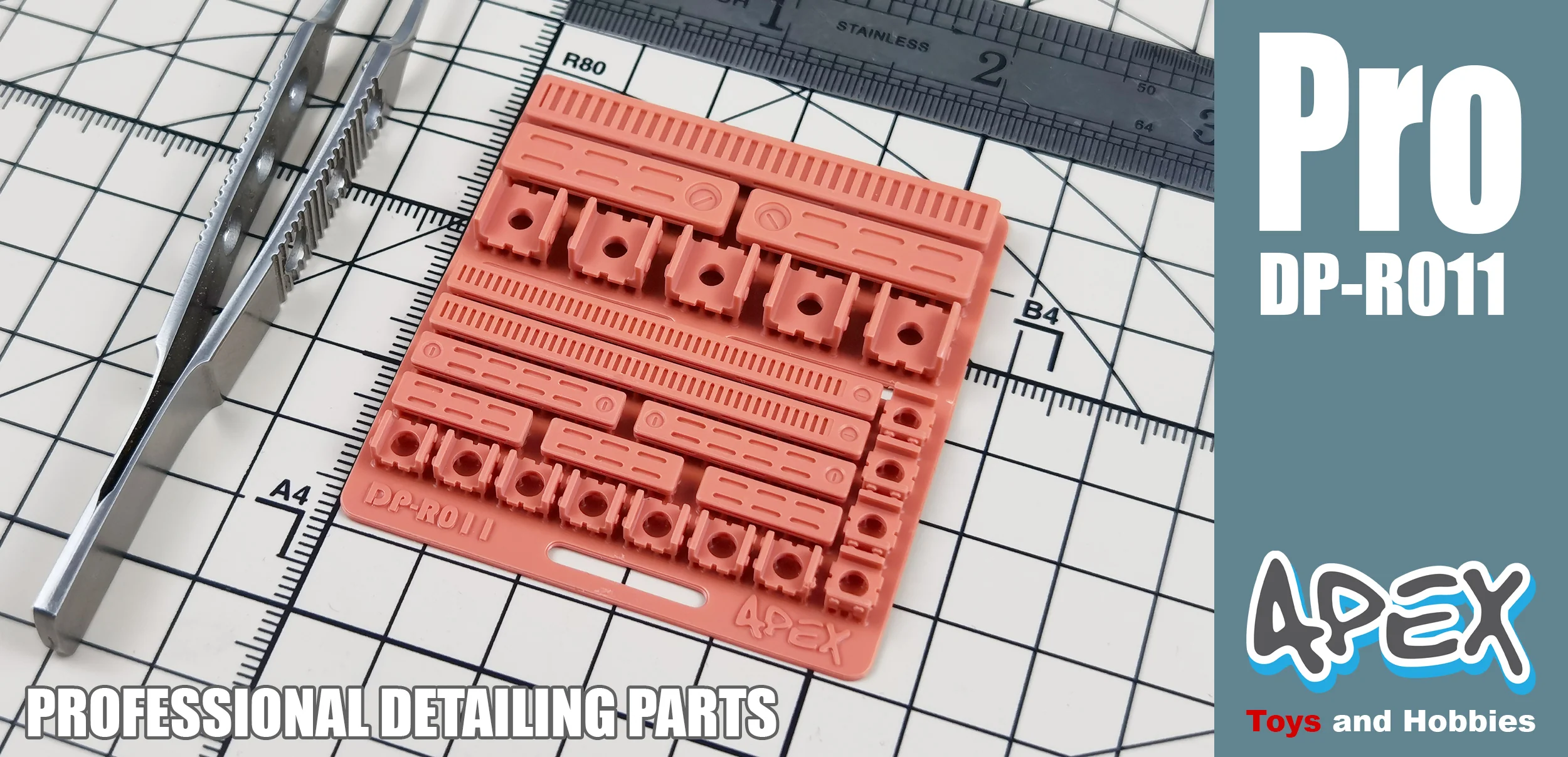 Apex Detailing Parts DP-R011 Detail Rail System - Image 2