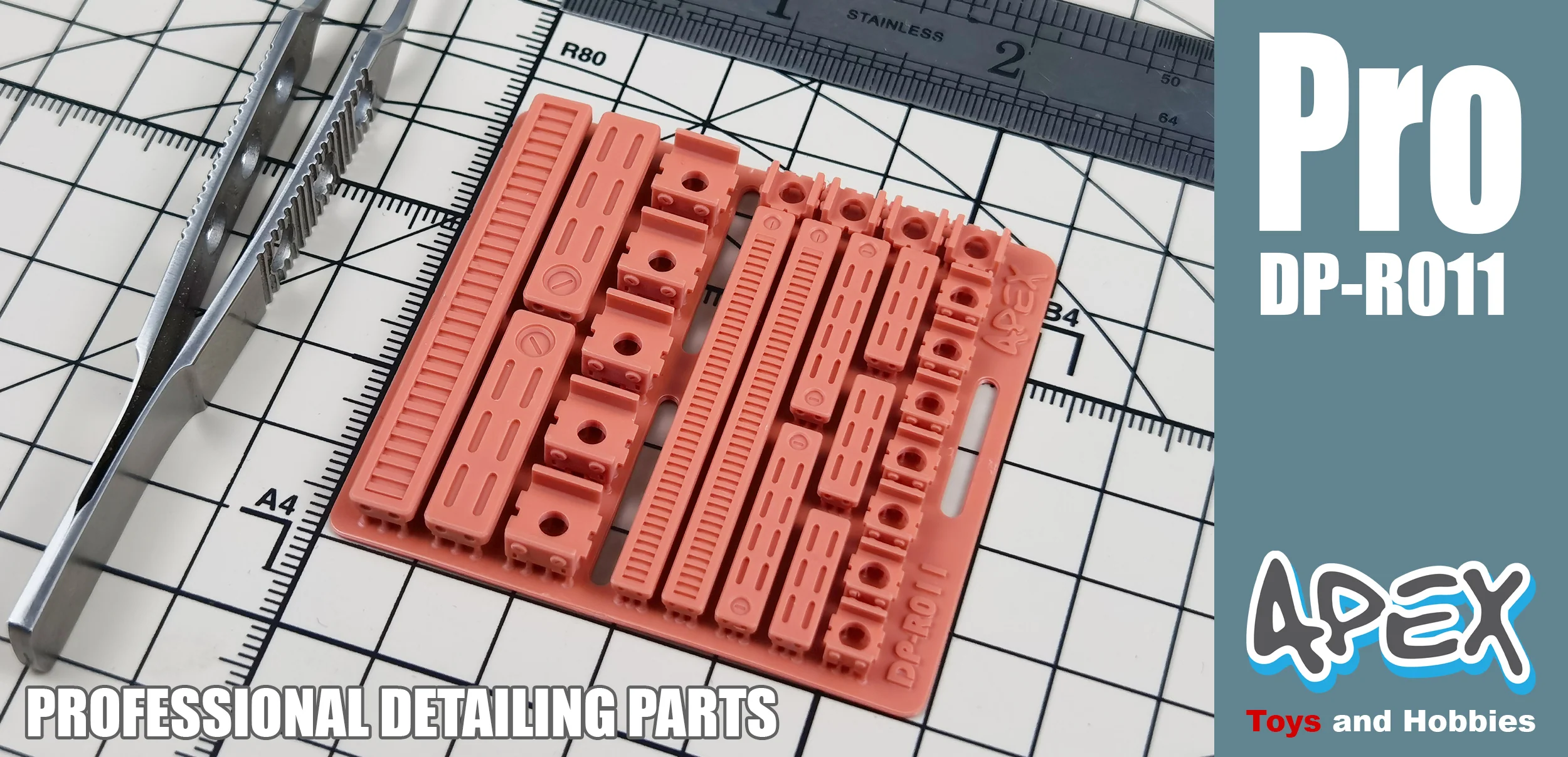 Apex Detailing Parts DP-R011 Detail Rail System - Image 3