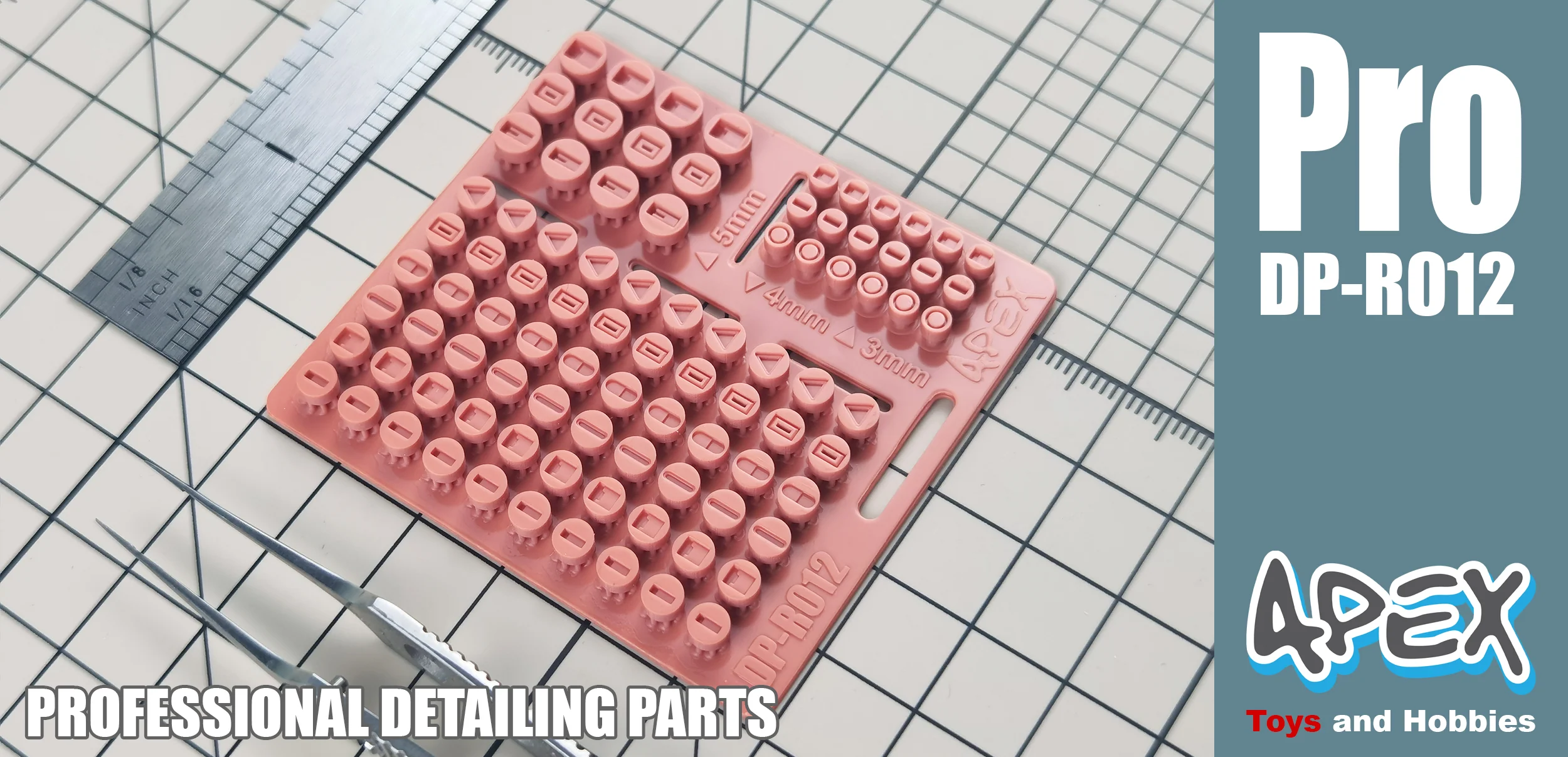 Apex Detailing Parts DP-R012 Detail Minus Molds - Image 3