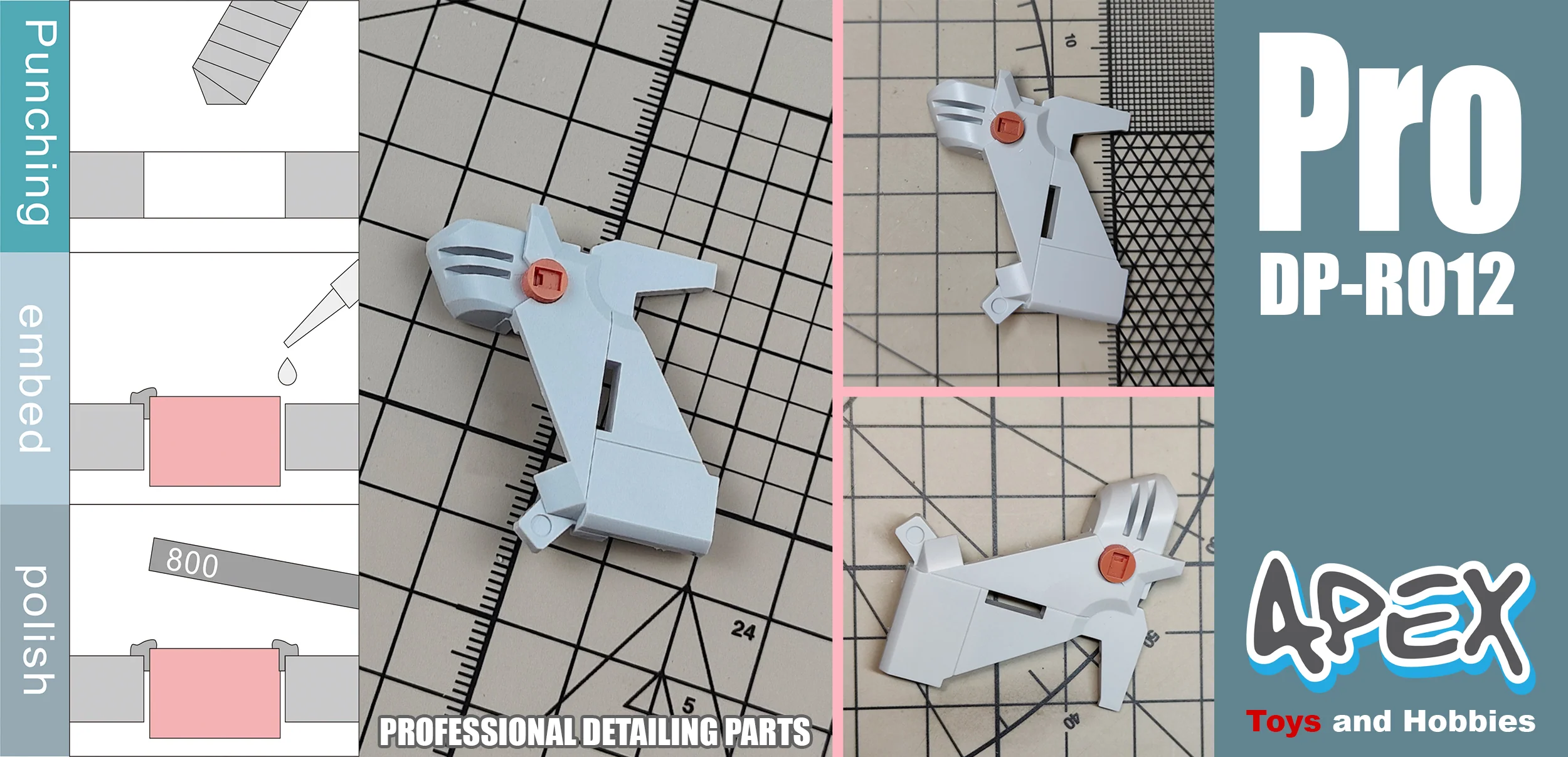 Apex Detailing Parts DP-R012 Detail Minus Molds - Image 5