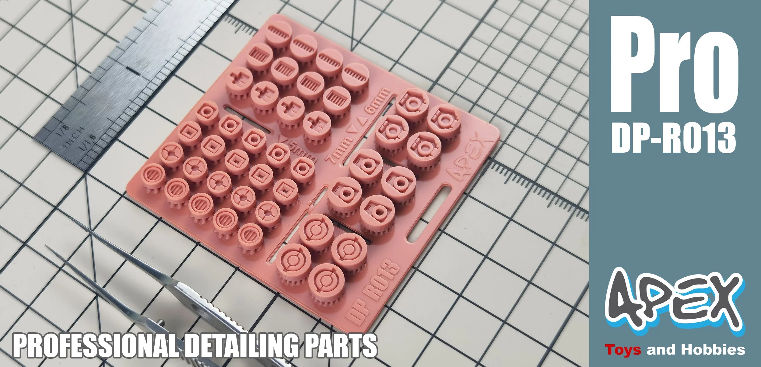 Apex Detailing Parts DP-R013 Detail Minus Molds - Image 3