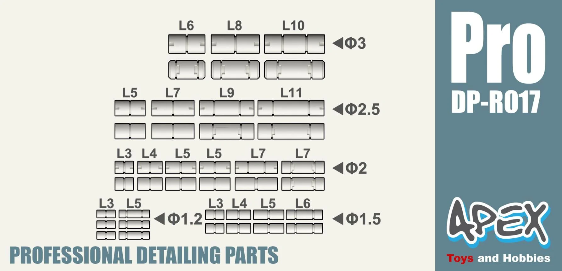 Apex Detailing Parts DP-R017 - Image 2
