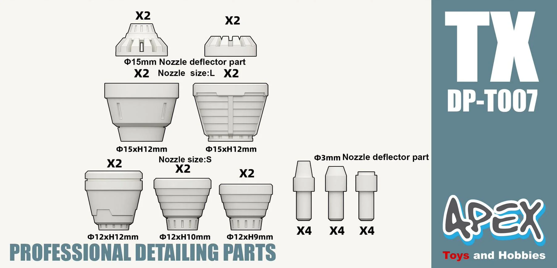 Apex Detailing Parts DP-T007 - Image 3