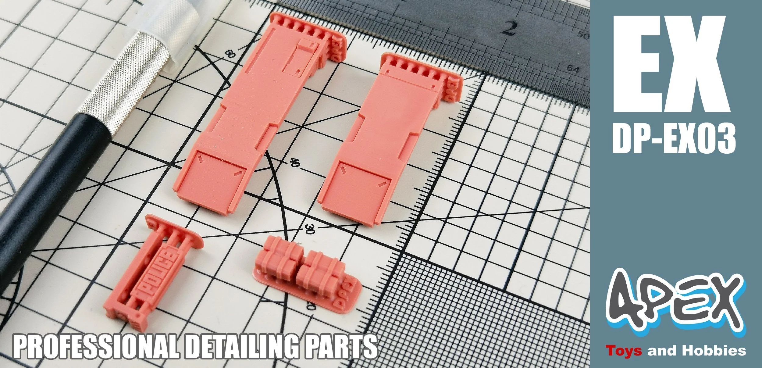 Apex Detailing Parts DP-X003 Shoulder Shield 1/100 1/144 - Image 2