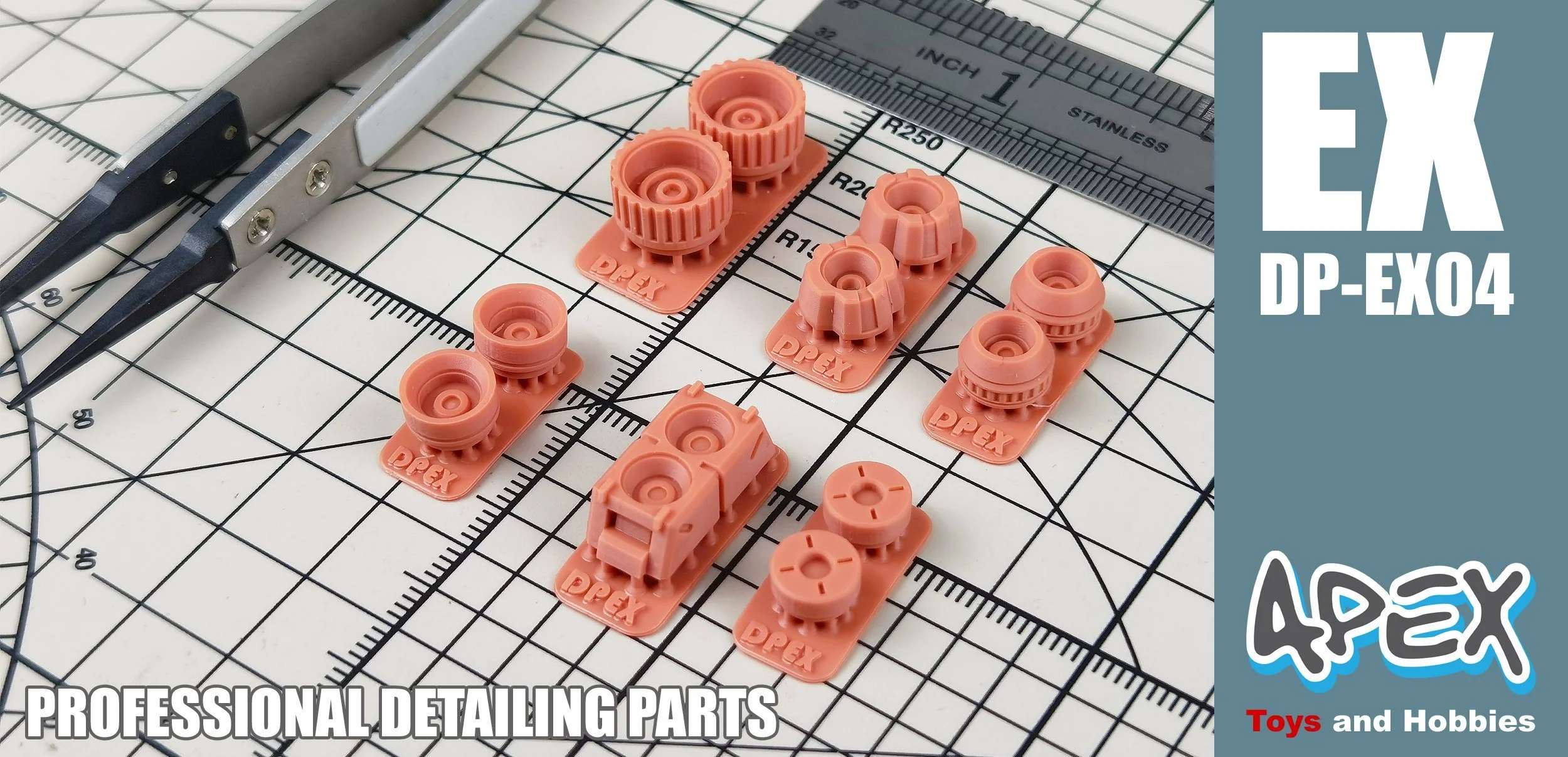 Apex Detailing Parts DP-X004 Vernier 1/100 1/144 - Image 2