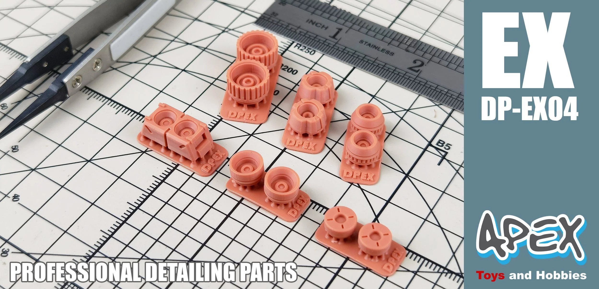 Apex Detailing Parts DP-X004 Vernier 1/100 1/144 - Image 3