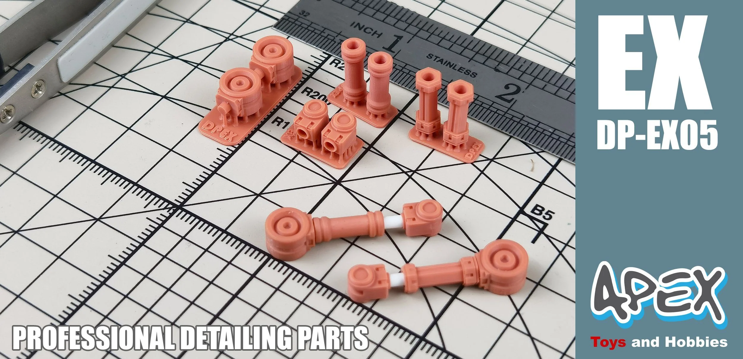 Apex Detailing Parts DP-X005 Piston Parts - Image 2