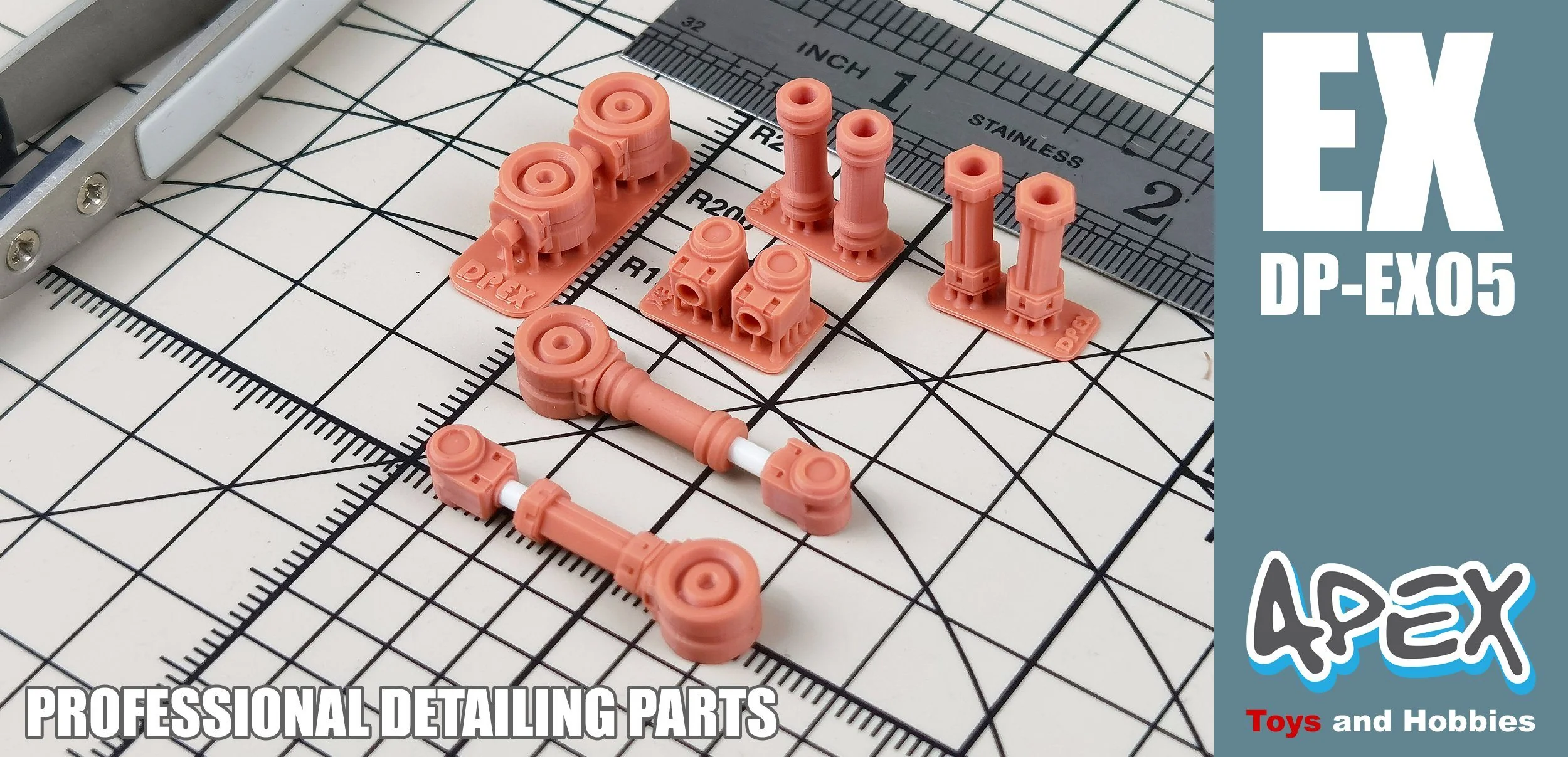 Apex Detailing Parts DP-X005 Piston Parts - Image 3