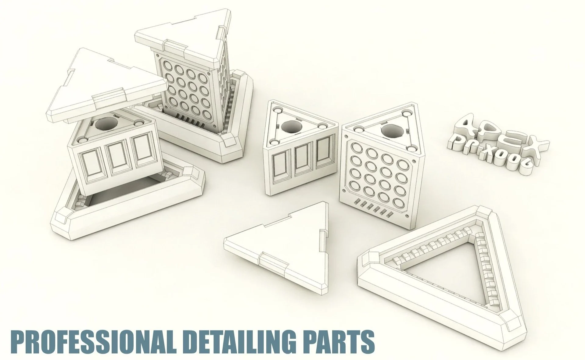 Apex Detailing Parts DP-X006 Missal Launcher