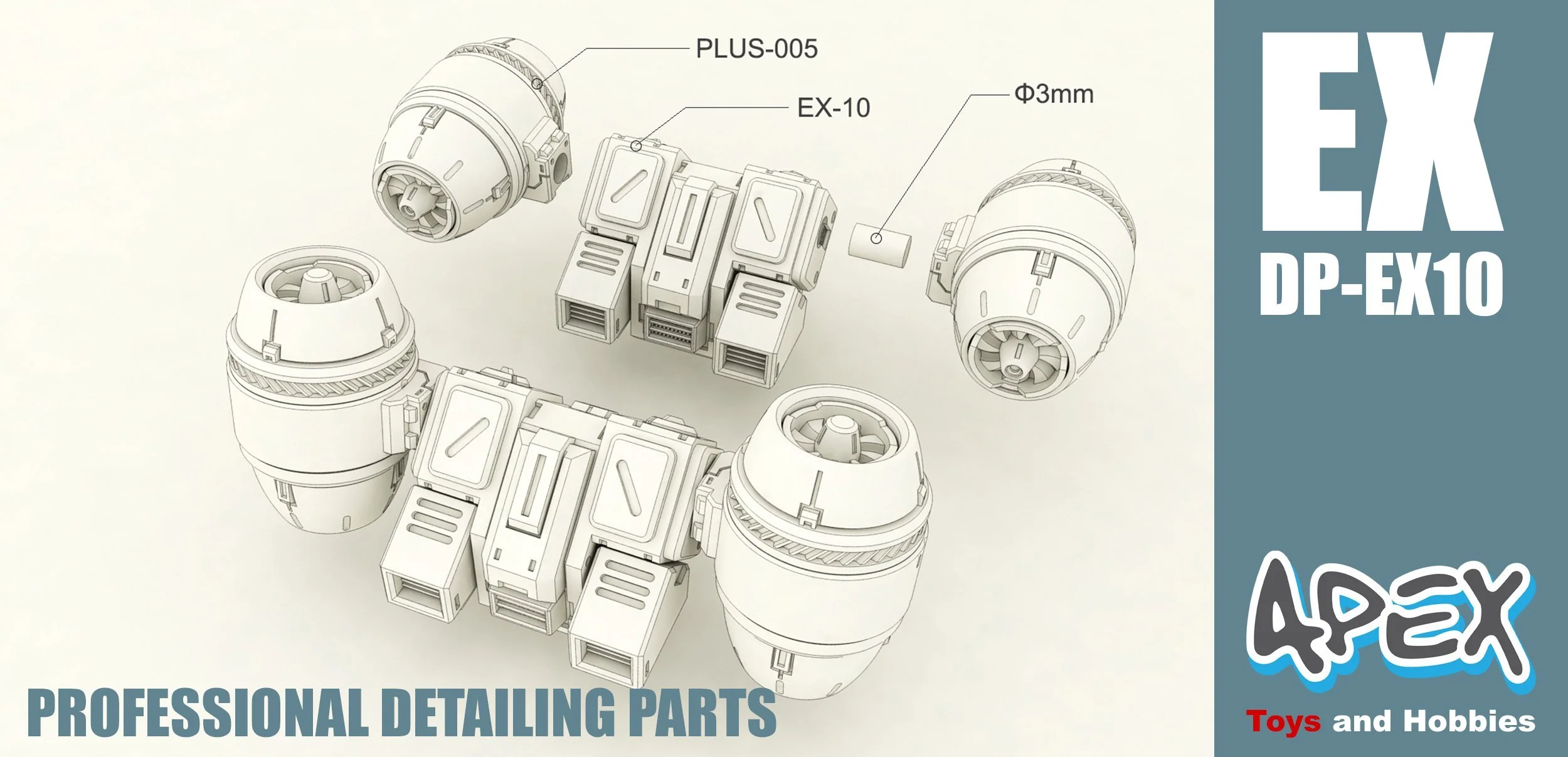 Apex Detailing Parts DP-X010 Detail Backpack - Image 2