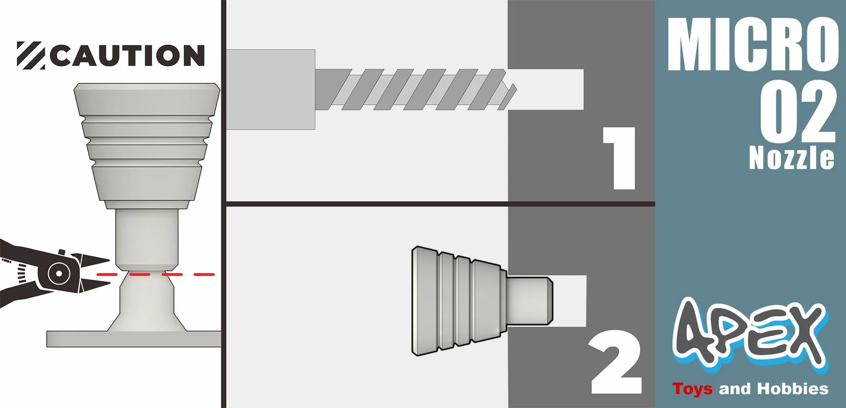 Apex Detailing Parts Micro-02 Nozzle - Image 3