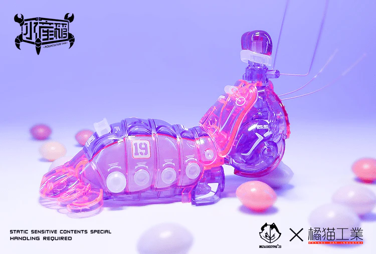 Aquaculture Tank 005 Mantis Shrimp Purple Model Kit - Image 4