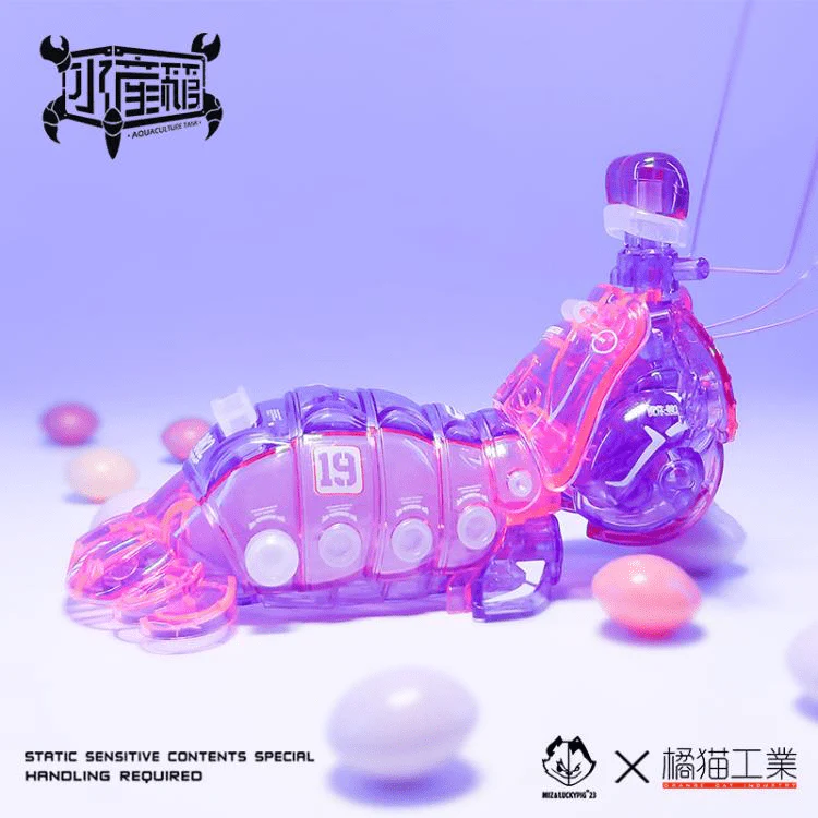 Aquaculture Tank 005 Mantis Shrimp Purple Model Kit - Image 5