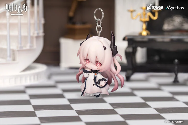 Arknights Hang On Series Civilight Eterna Chibi Figure - Image 5