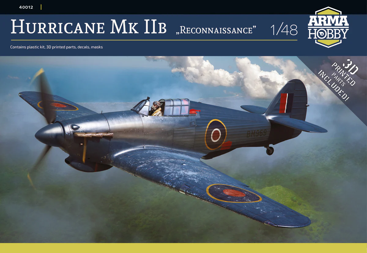 Arma Hobby 1/48 Hurricane Mk IIB "Reconnaissance"