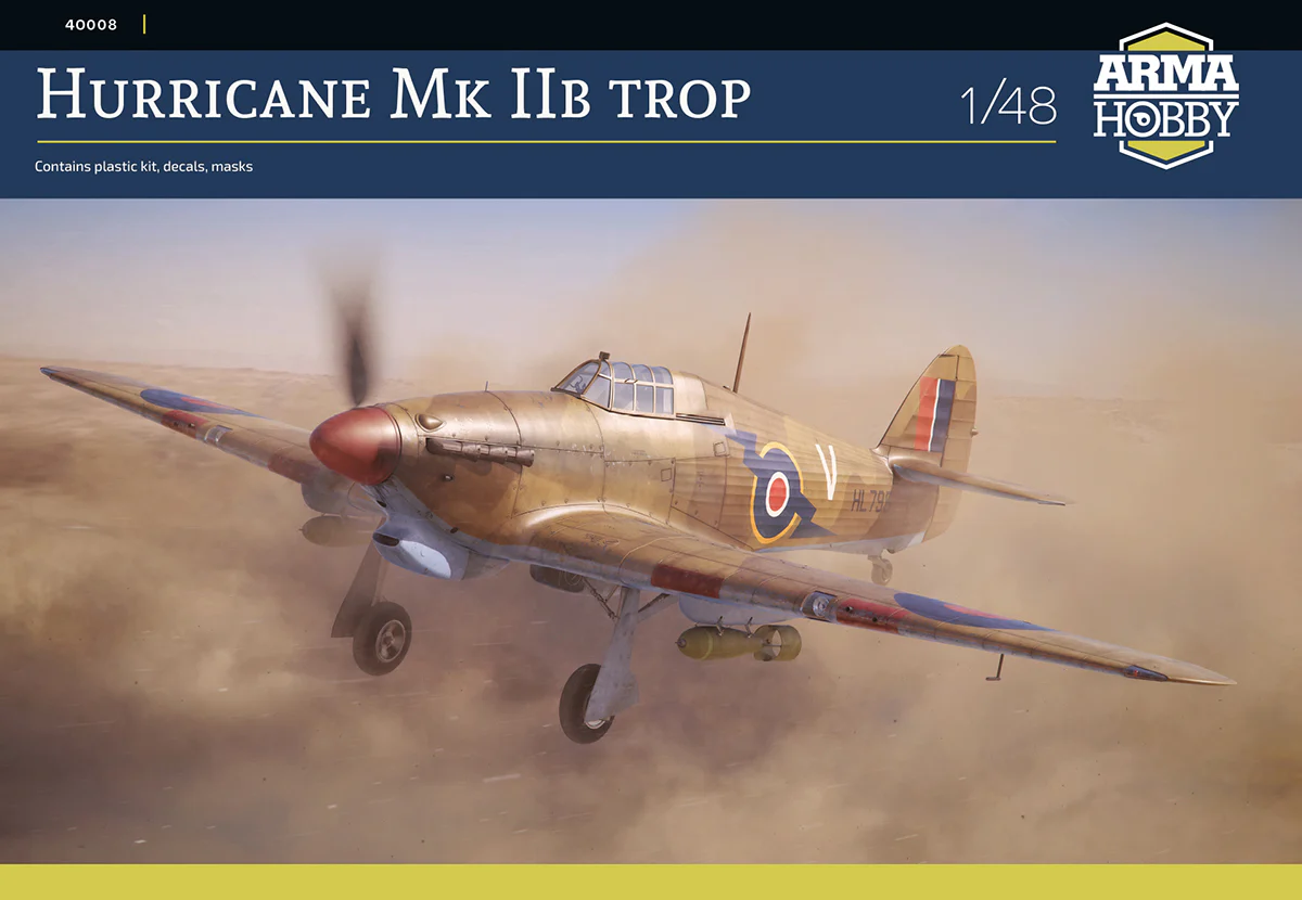 Arma Hobby 1/48 Hurricane Mk IIB Trop