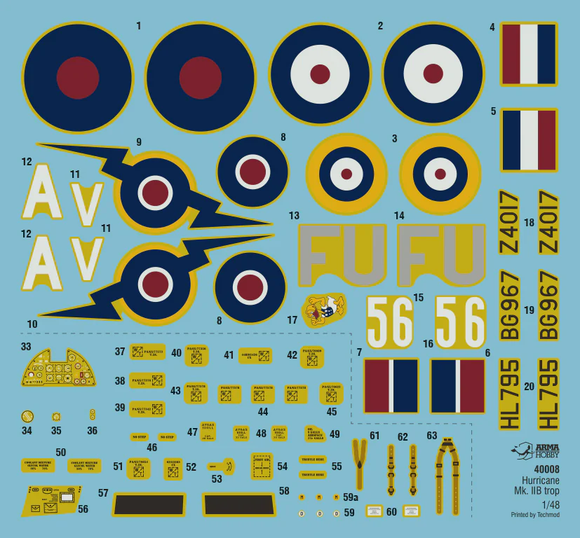 Arma Hobby 1/48 Hurricane Mk IIB Trop - Image 3