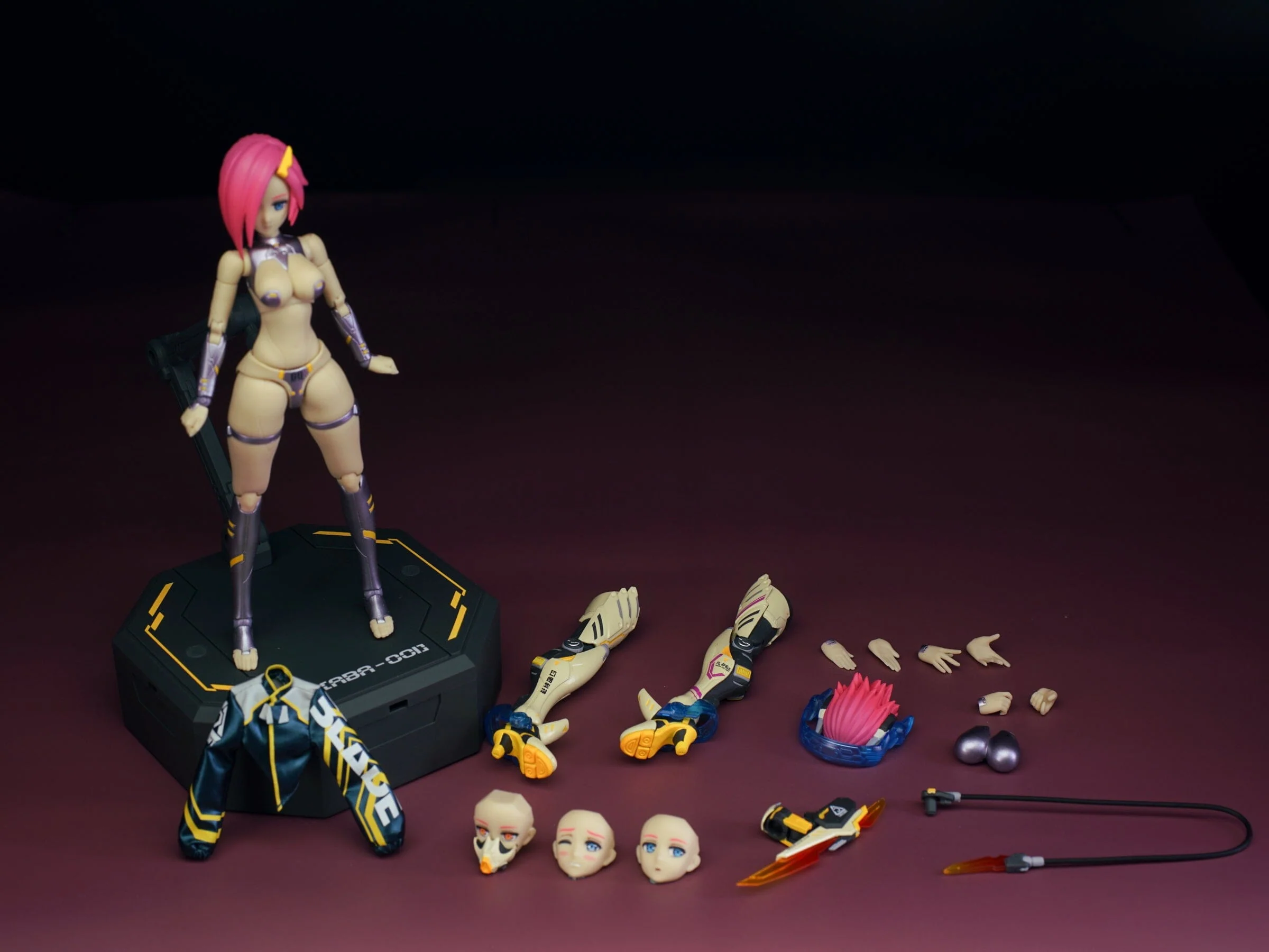 Armed Battle Angels ABA-001 Blade Violet 1/12 Scale Figure - Image 34