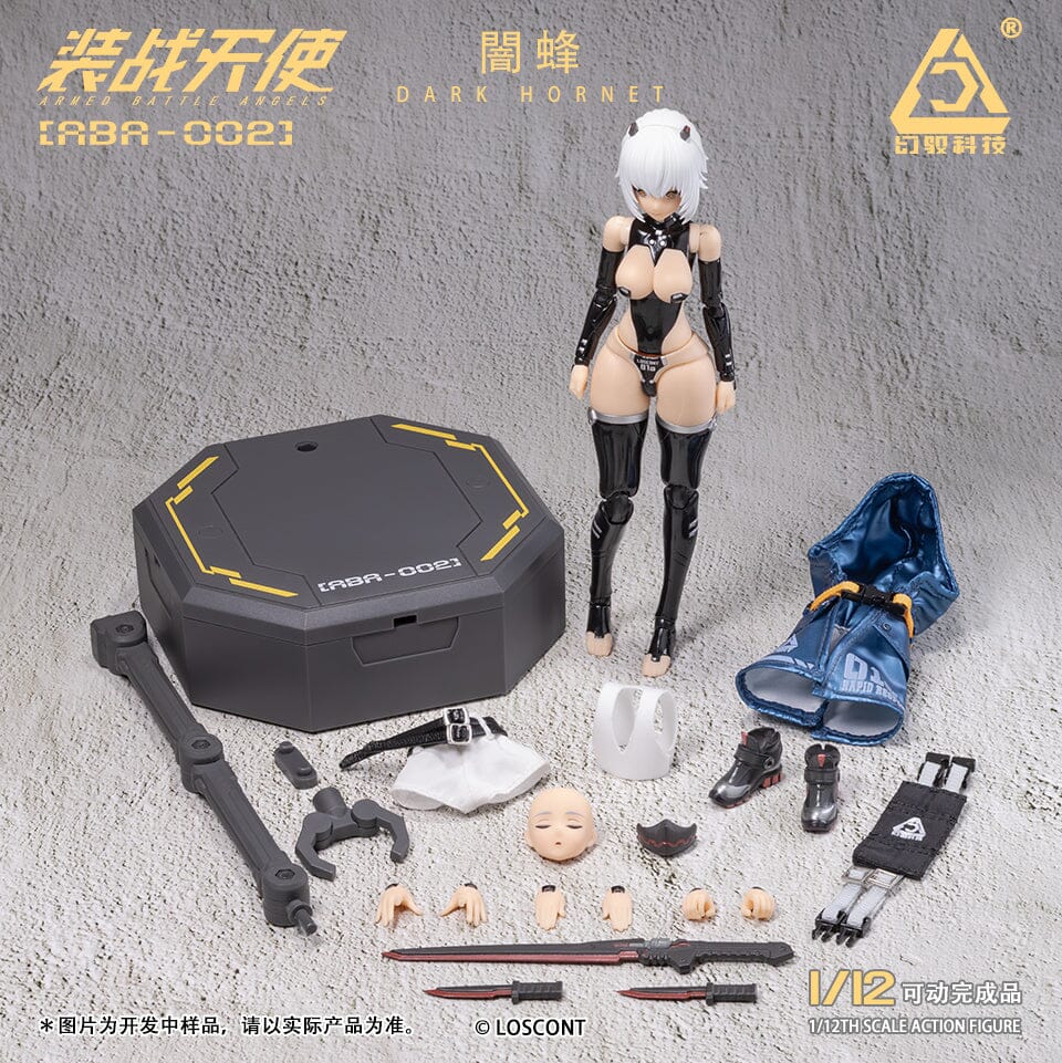 Armed Battle Angels ABA-002 Dark Hornet 1/12 Scale Action Figure - Image 19