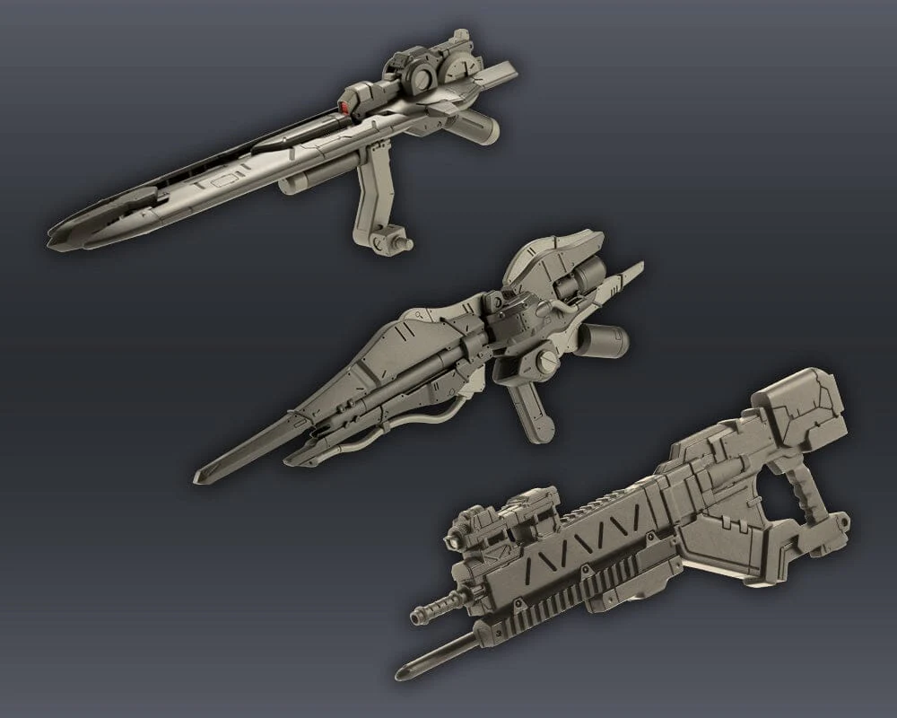 Armored Core For Answer Variable Infinity Rayleonard 04-ALICIA Unsung (Full Package Ver.) 1/72 Scale Model Kit - Image 12