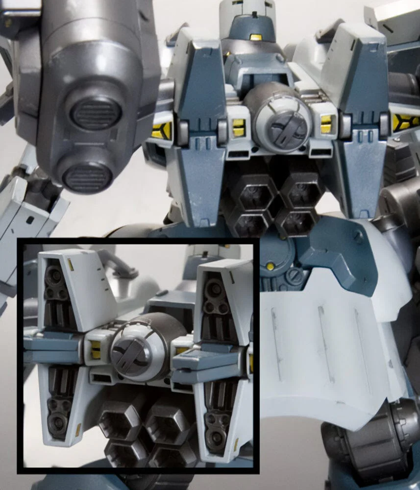 Armored Core Last Raven Variable Infinity Mirage C04-ATLAS (Foxeye Ver.) 1/72 Scale Model Kit - Image 9