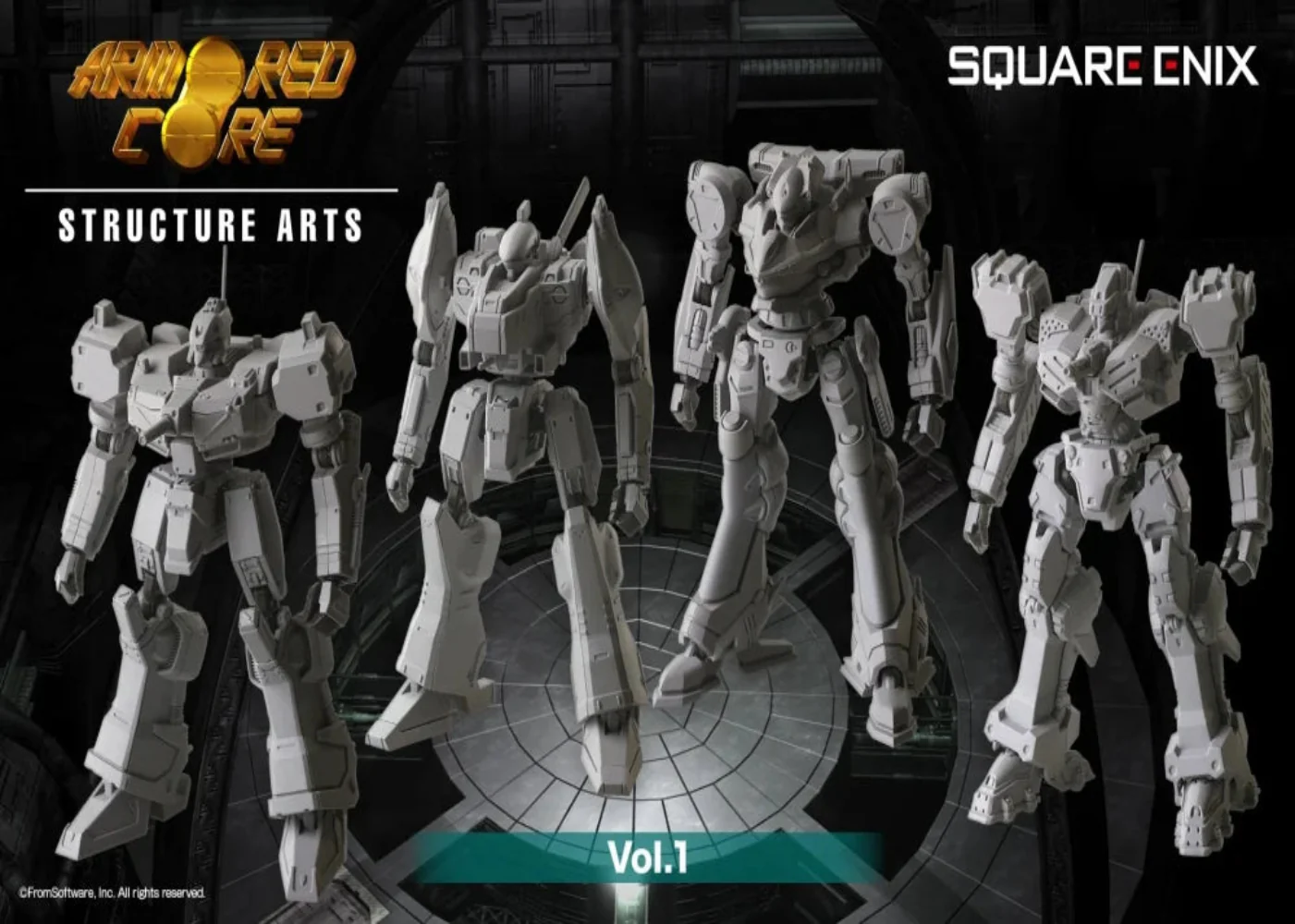 Armored Core Structure Arts Vol. 1 Model Kit Set